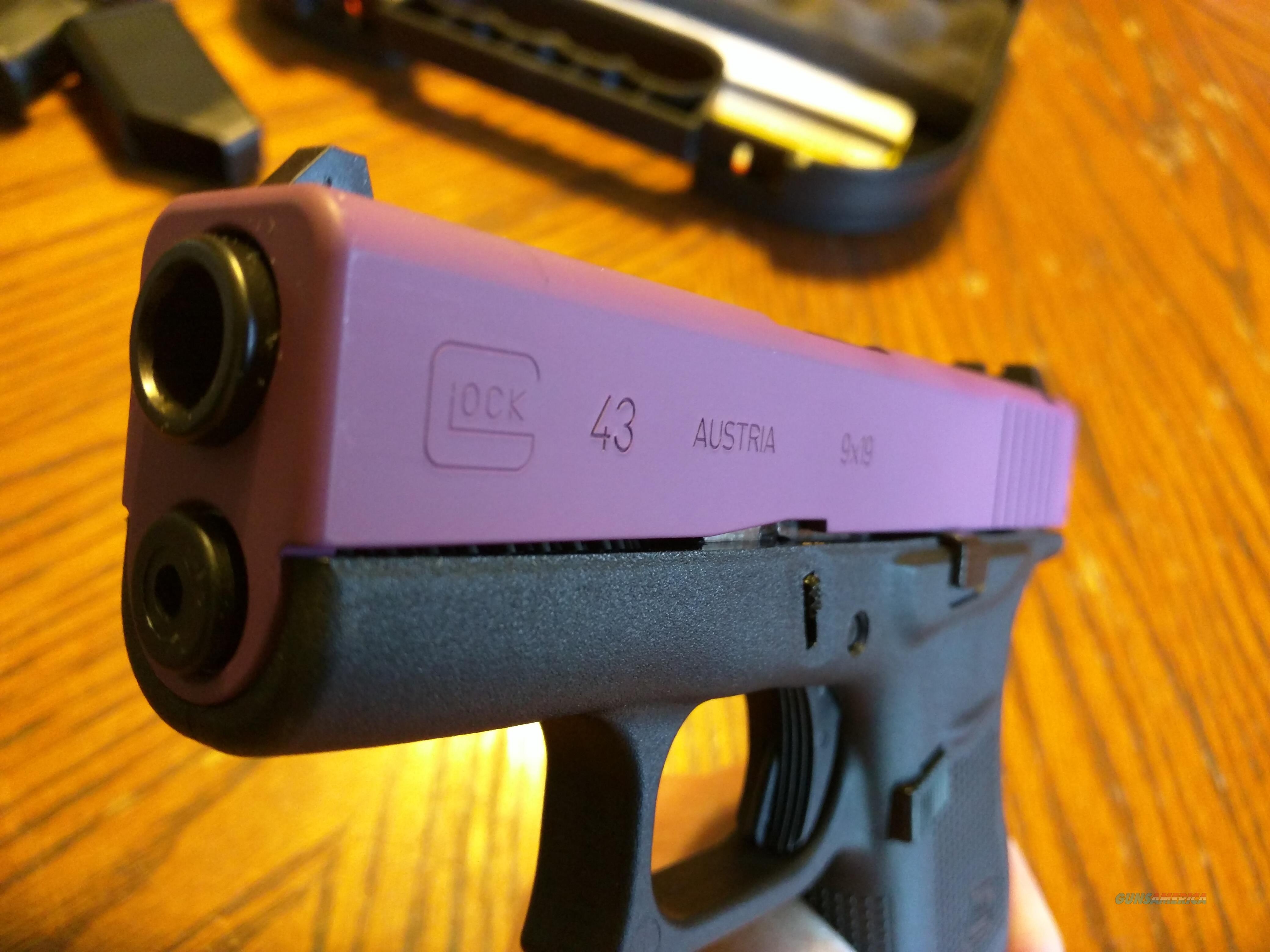 Glock 43 Wild Purple 9mm Limited Ed... for sale at Gunsamerica.com ...