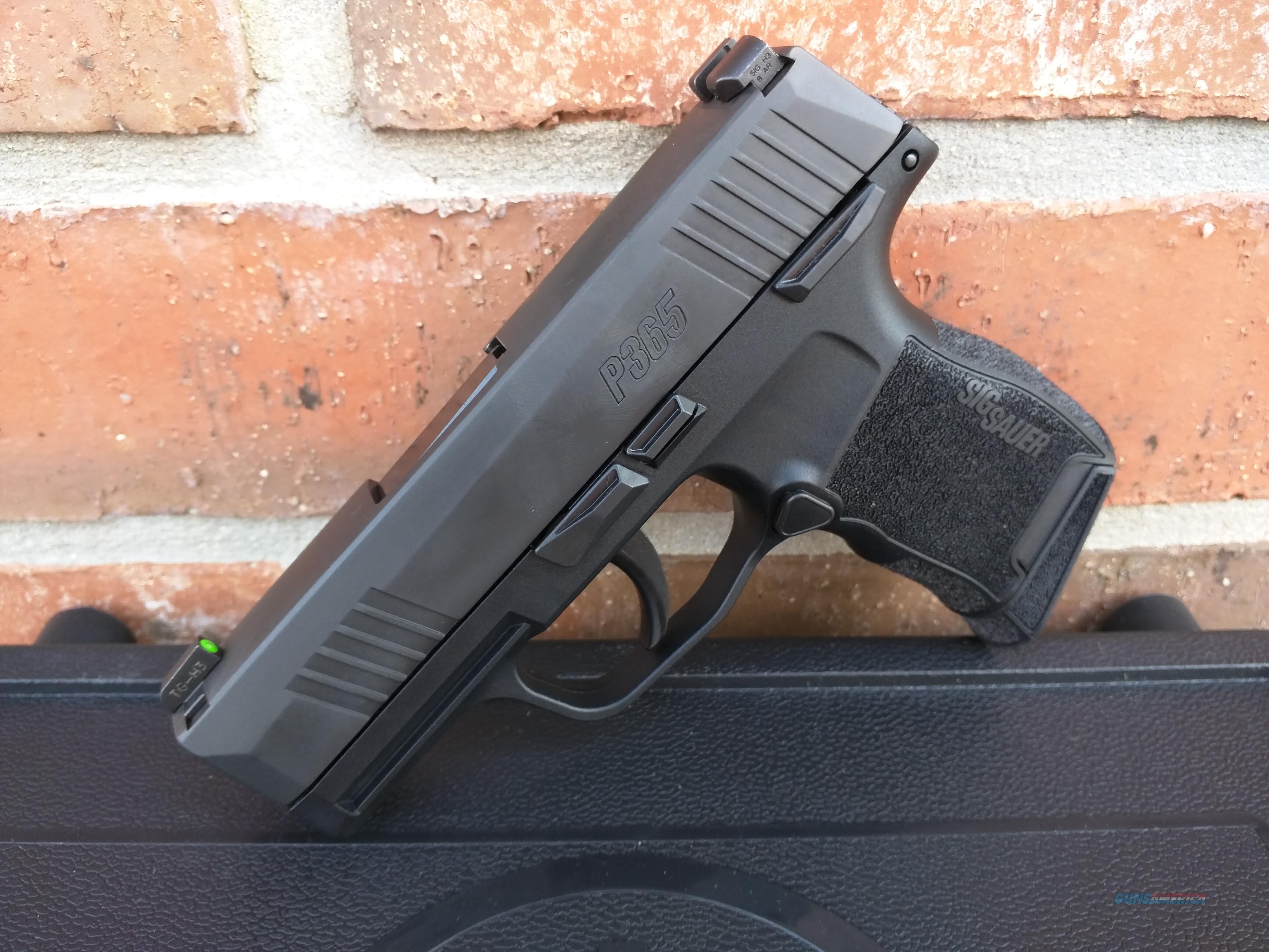 Sig P365 9 BXR3 MS Model with Manua for sale at Gunsamerica com