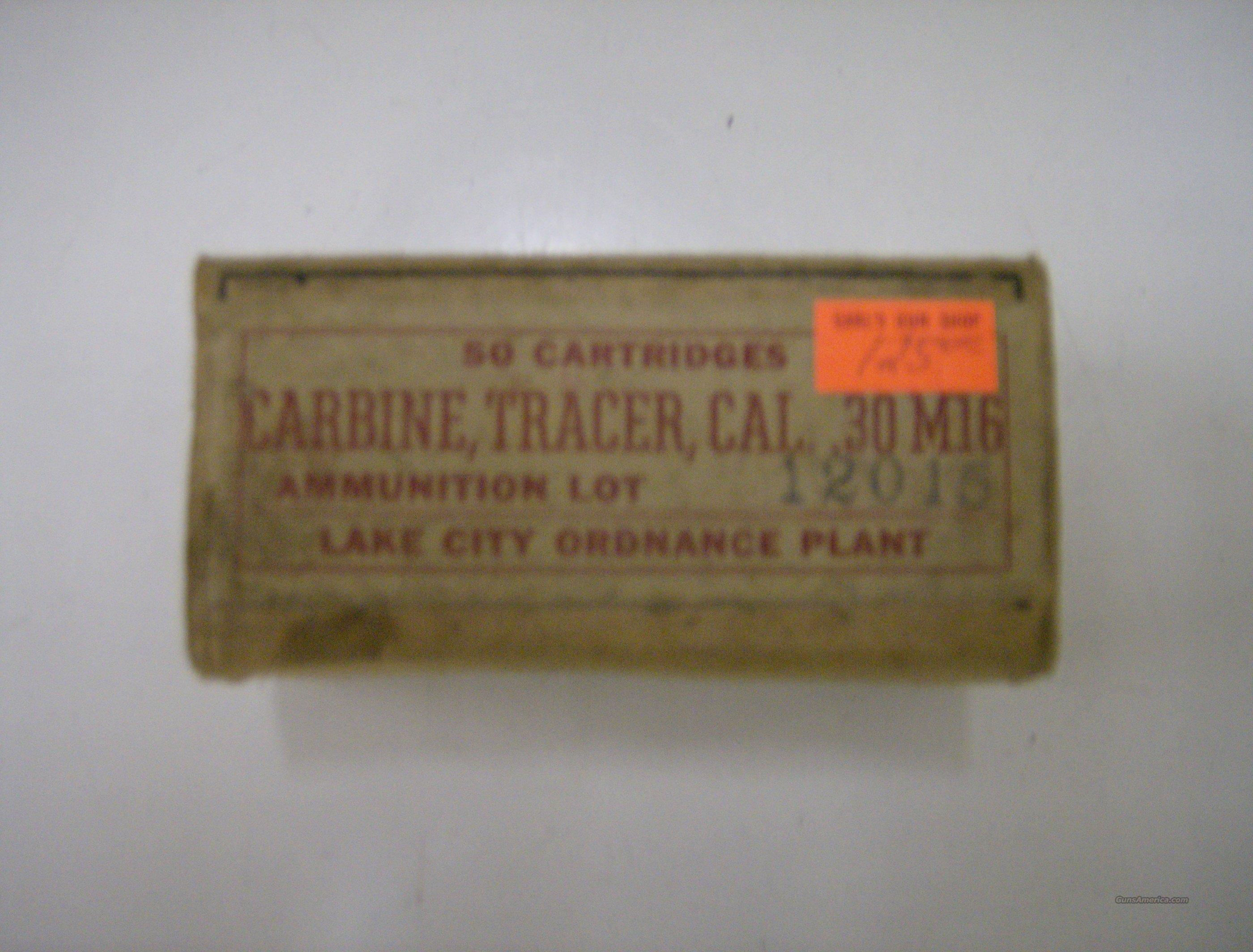 Lake City 30 Carbine Tracers 50rd B For Sale At 988173943