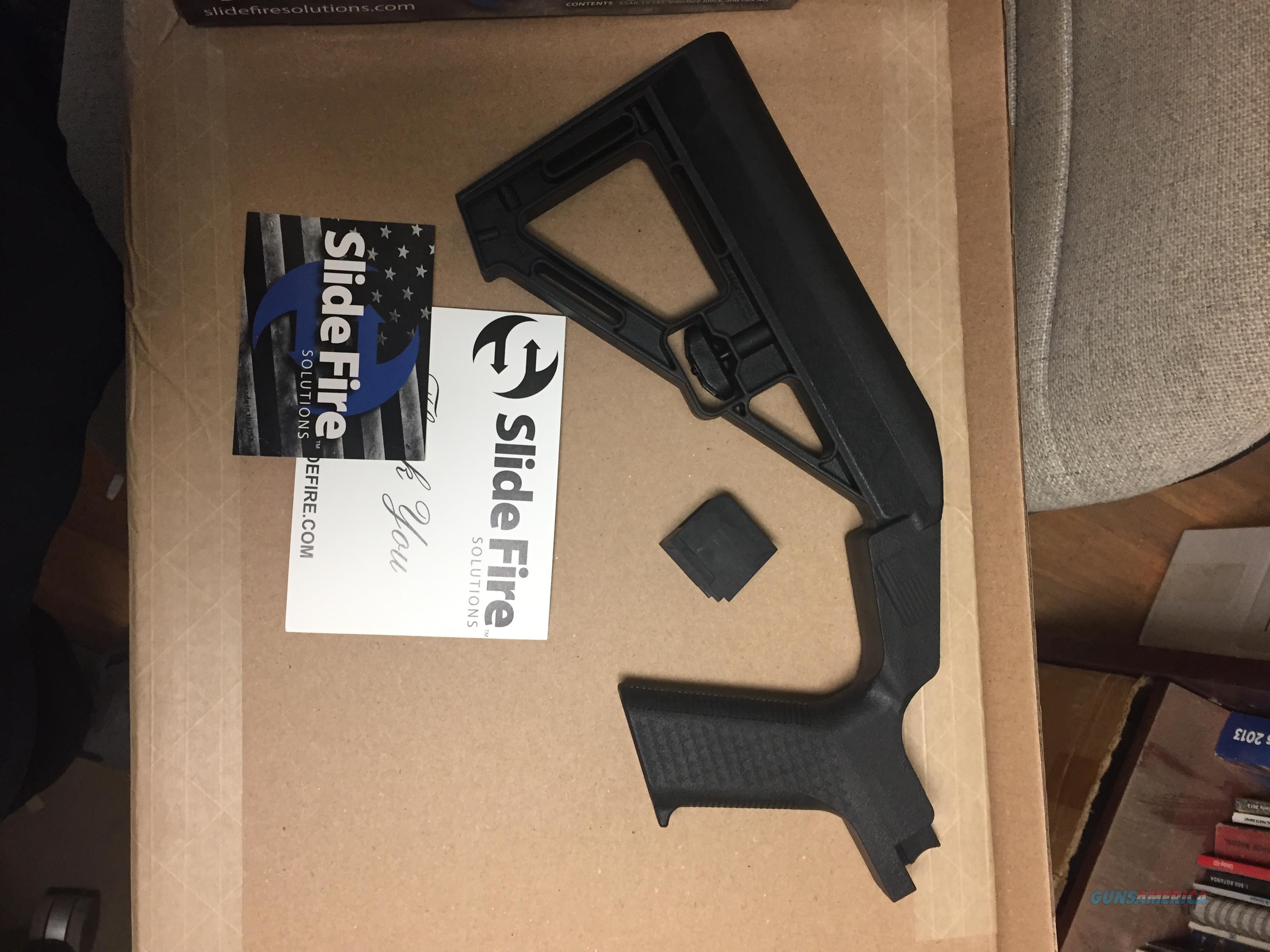 Slide Fire bump stock for sale at Gunsamerica.com: 962005546