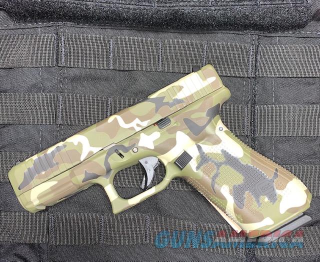 GLOCK G45 WOODLAND CAMO for sale at Gunsamerica.com: 921661642