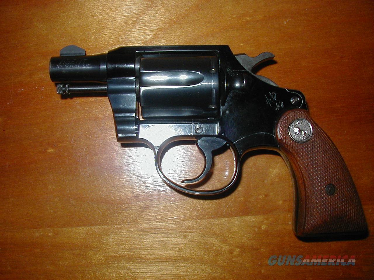 Colt Agent Light Weight 38 Special 1963 For Sale