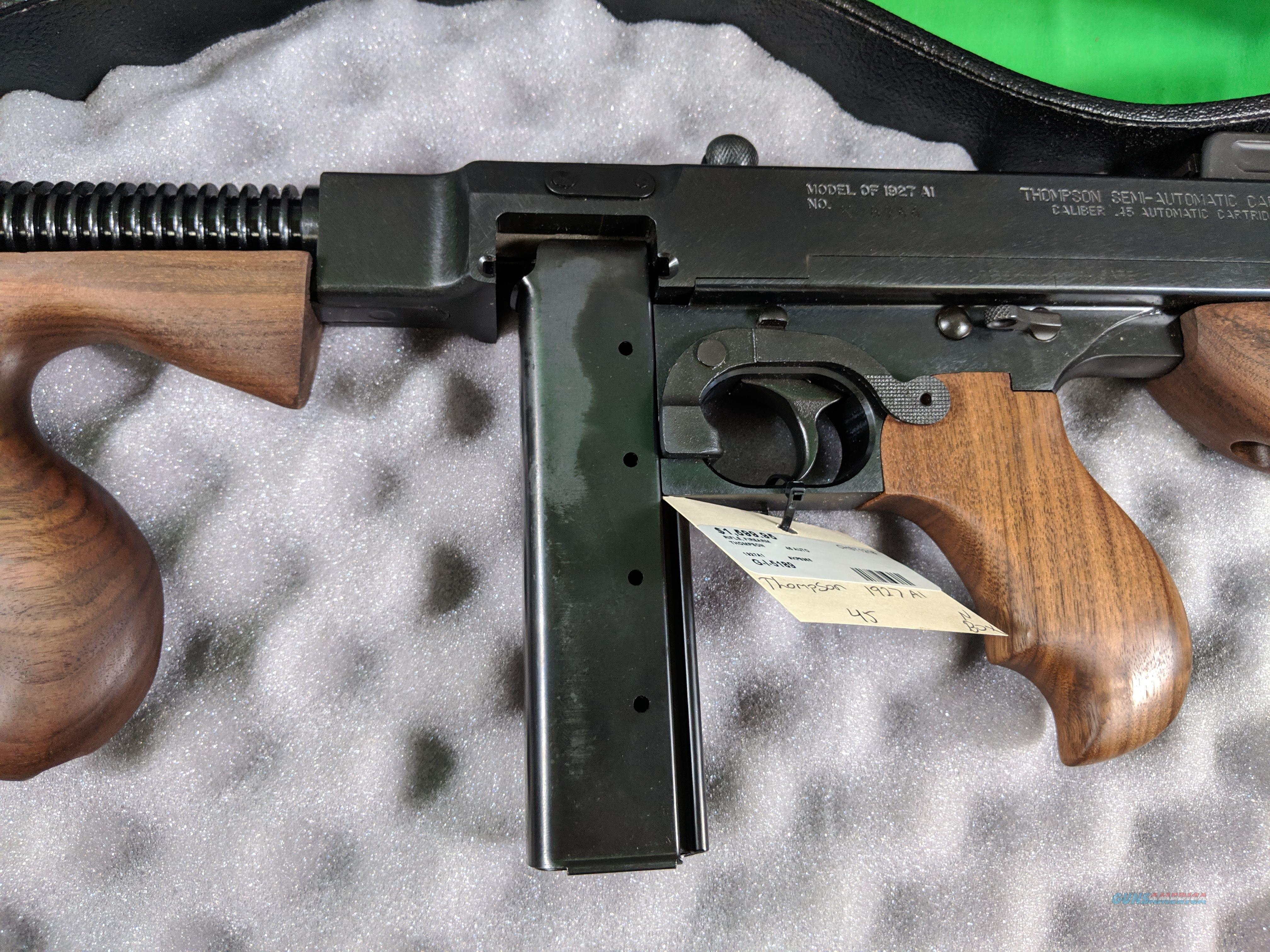 Thompson 1927a1 45acp Tommy Gun For Sale