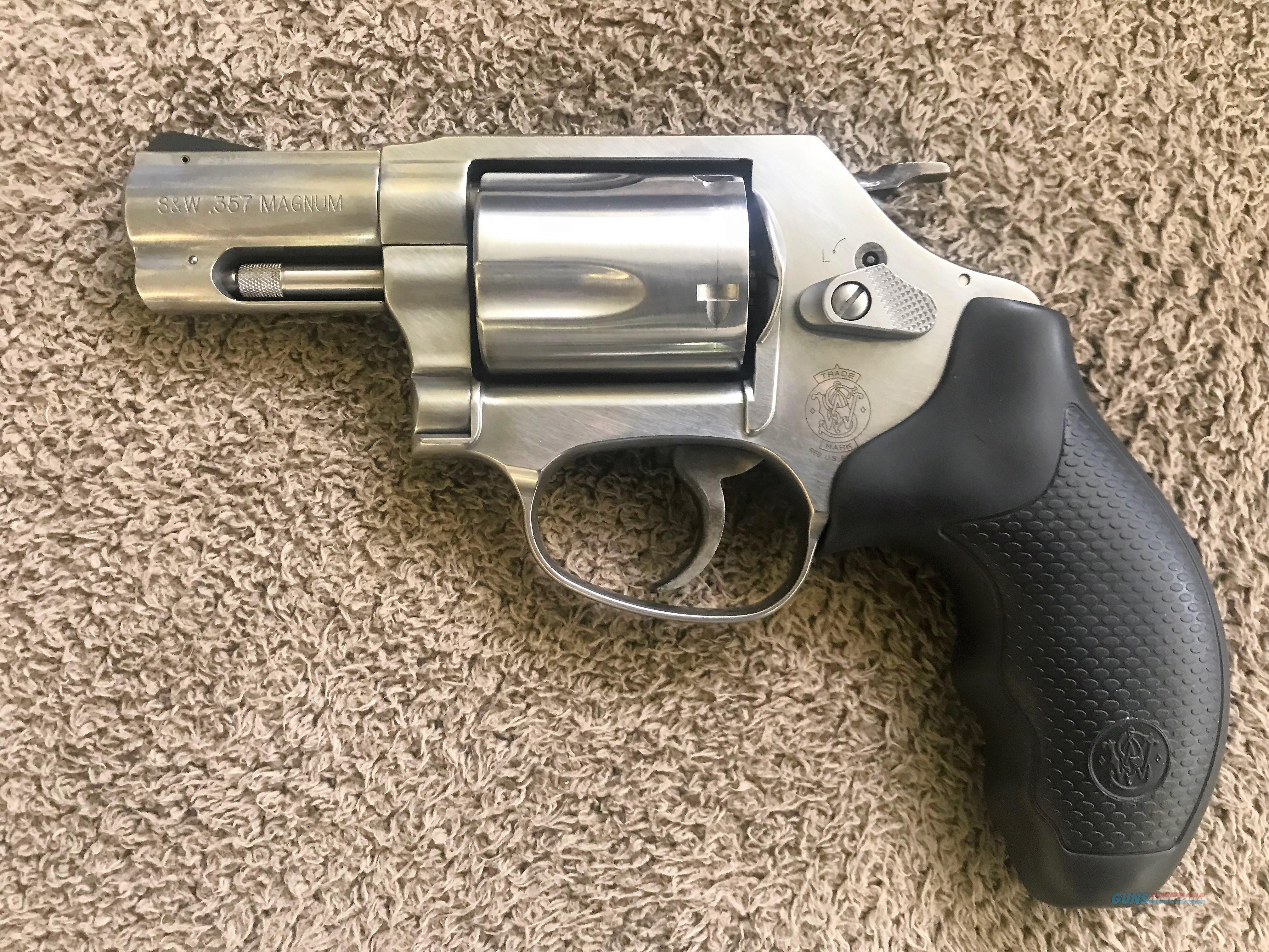 Smith Wesson Model 60 10 Da Revolver 357 Magnum Calib 5448