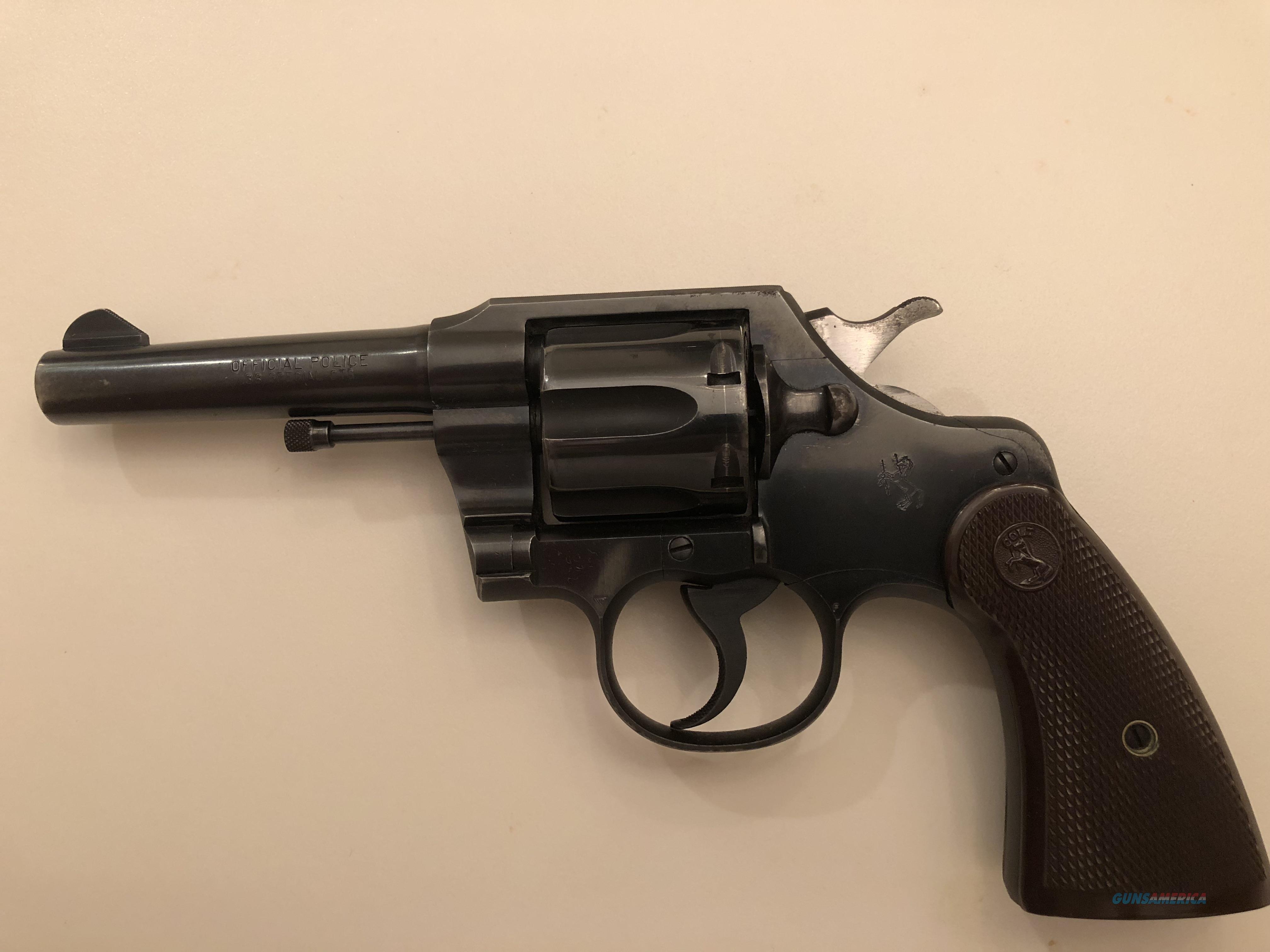 Colt 38 Special Ctg Official Police For Sale At 970097212 0131