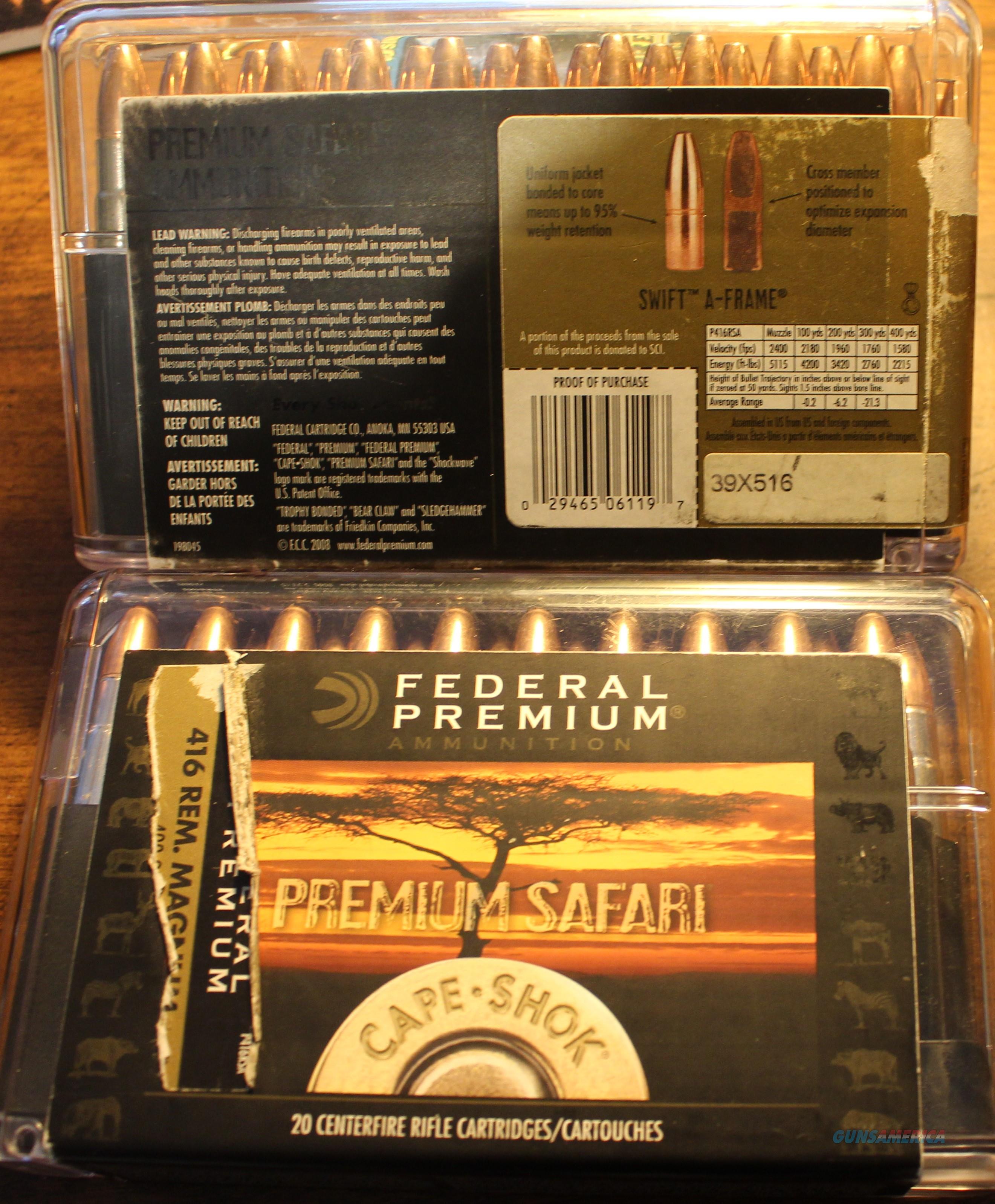 416 Remington Magnum Ammo 400 Gr For Sale At 931240283 1738