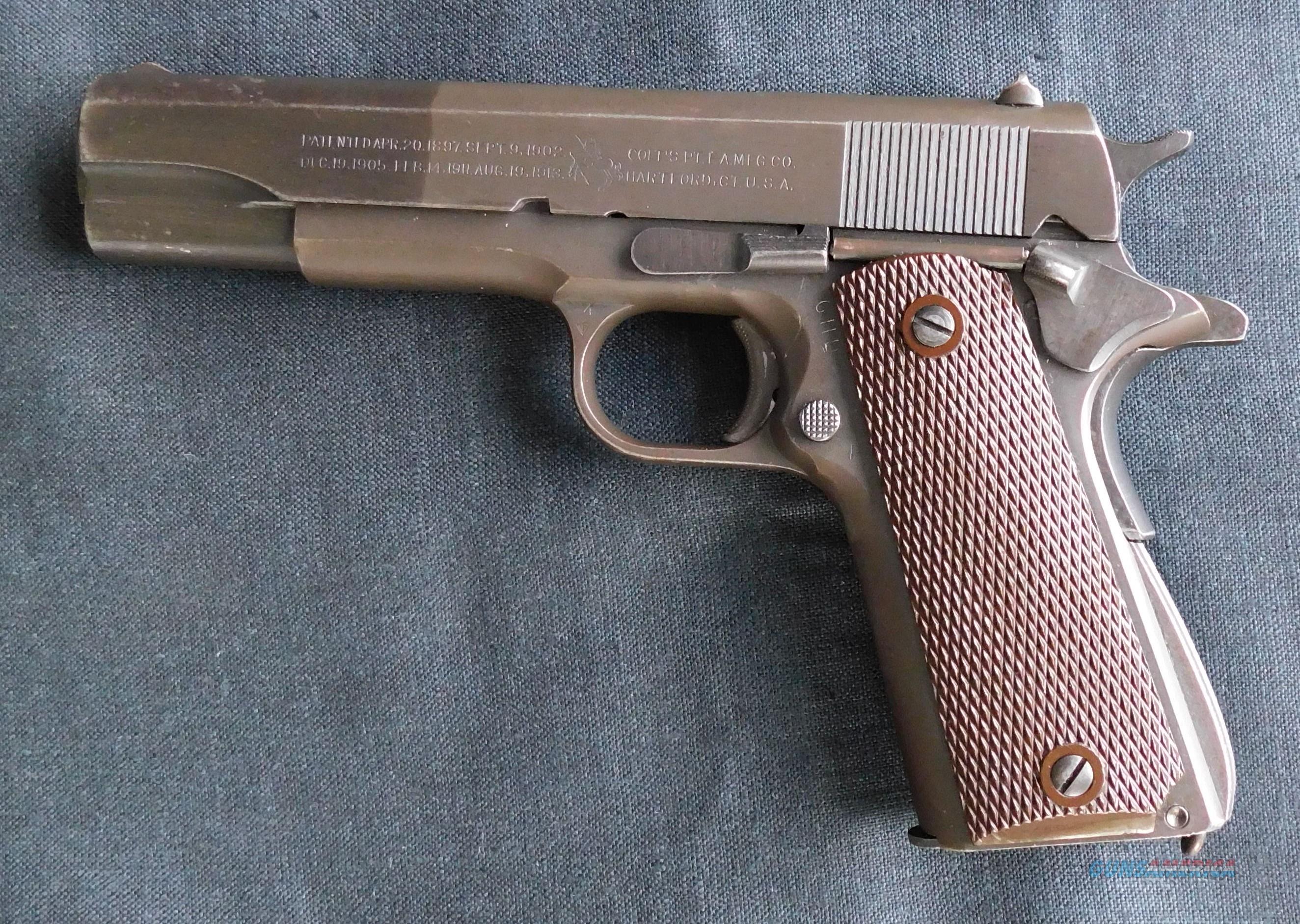 Colt 1911 A1 45 Ww2 Factory Parco For Sale At 942371998 8056