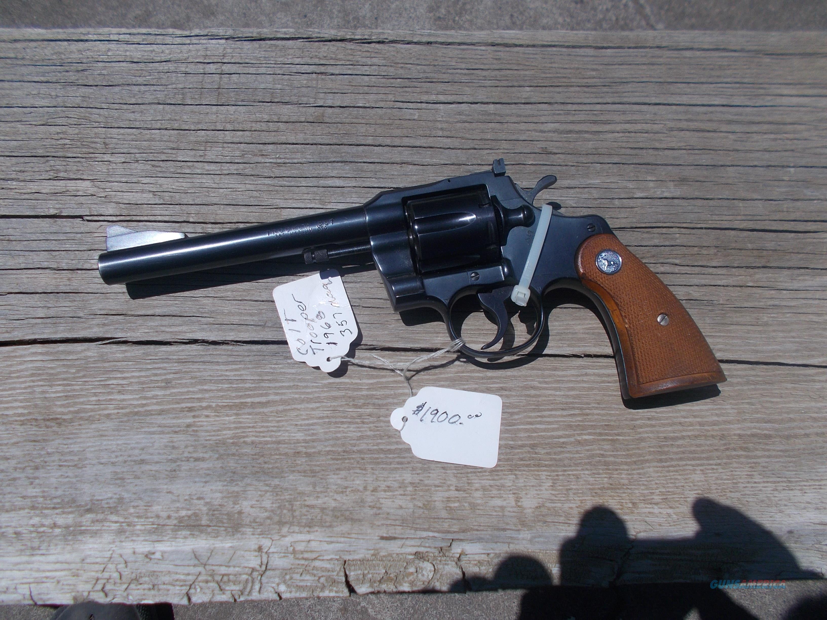 Colt Trooper 357 Mag 1968 For Sale At 947248344 8915