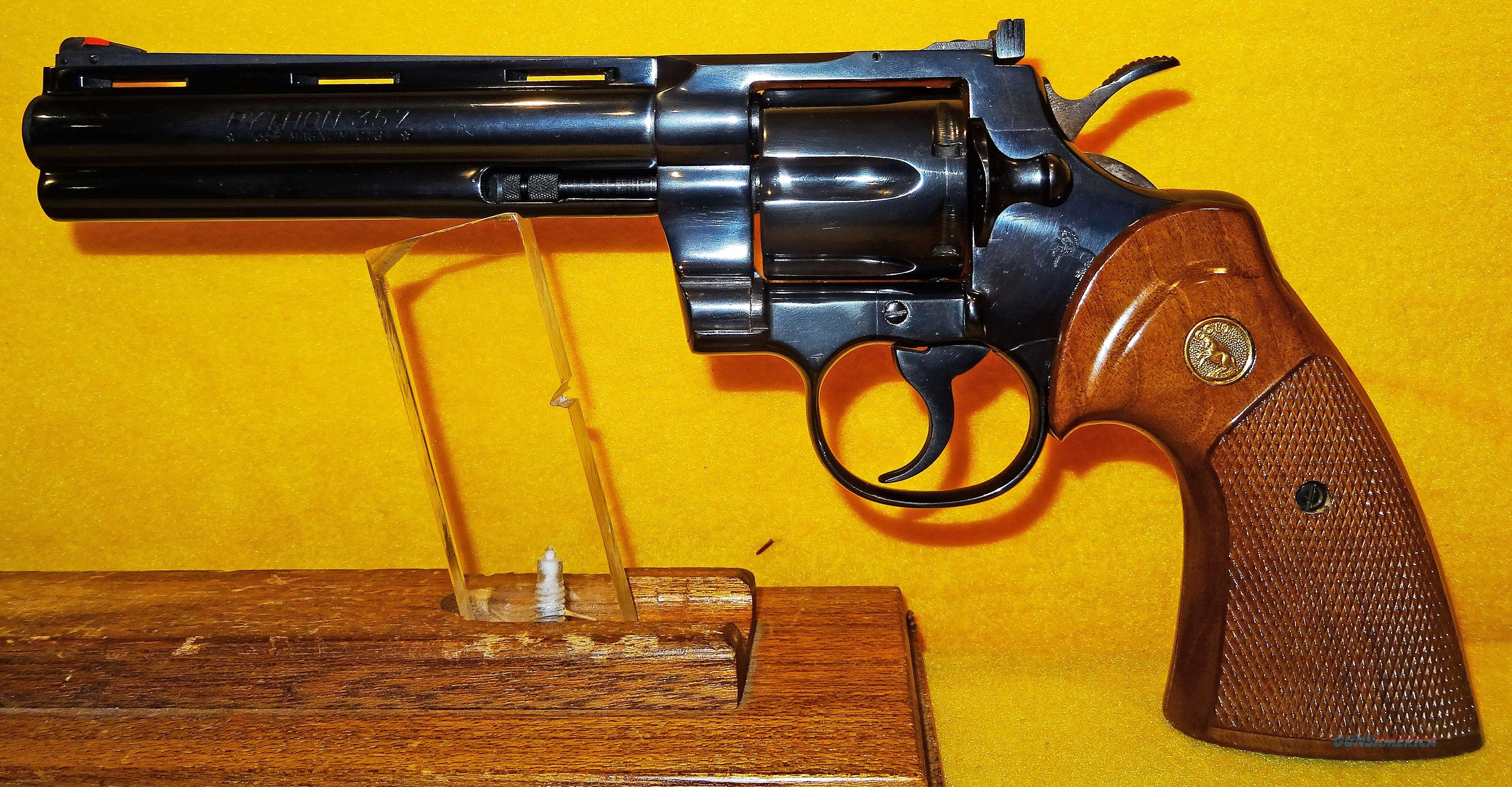 COLT PYTHON for sale at Gunsamerica.com: 977838454