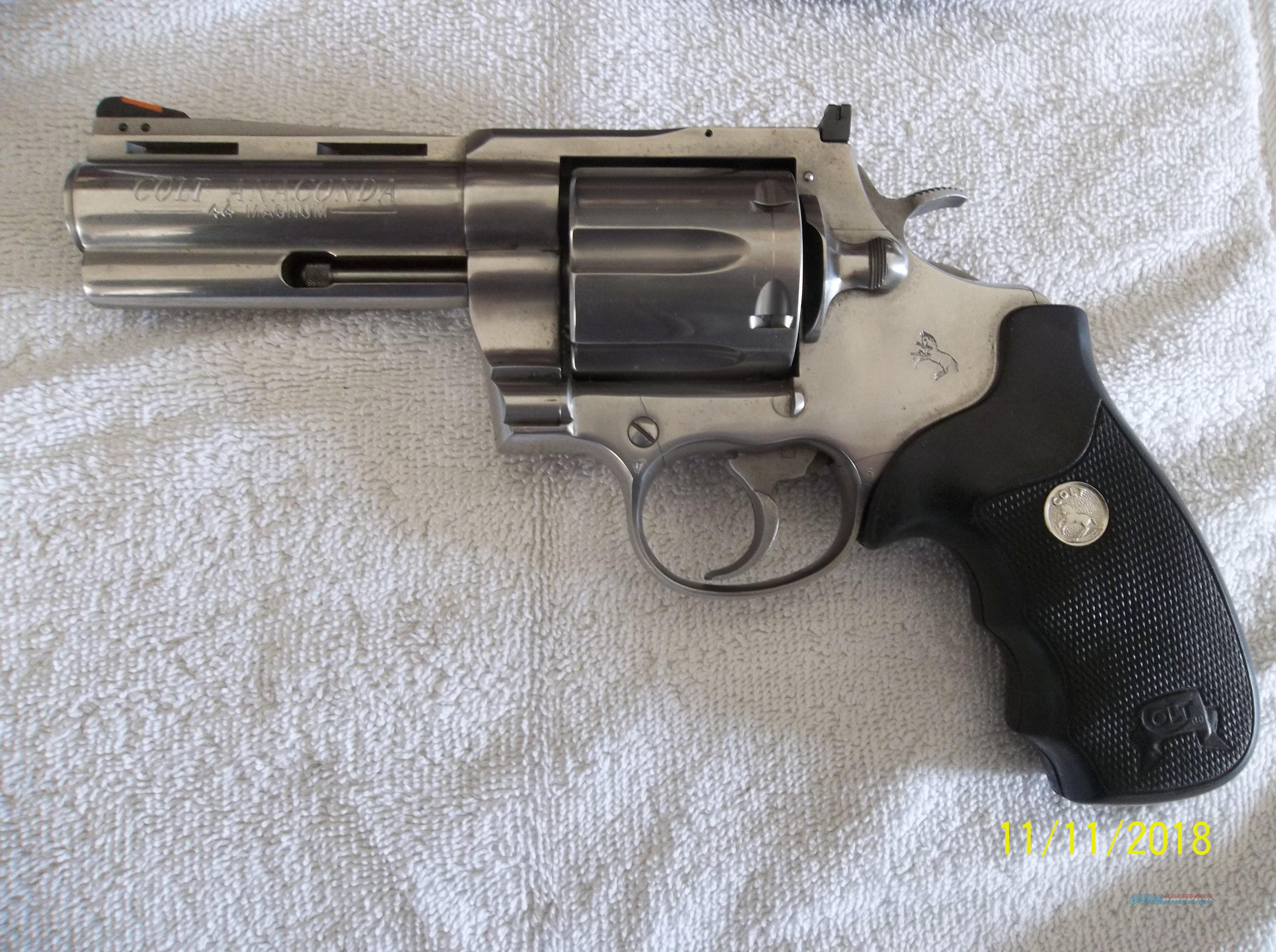 COLT ANACONDA 44 MAG. STAINLESS for sale at Gunsamerica.com: 965330491