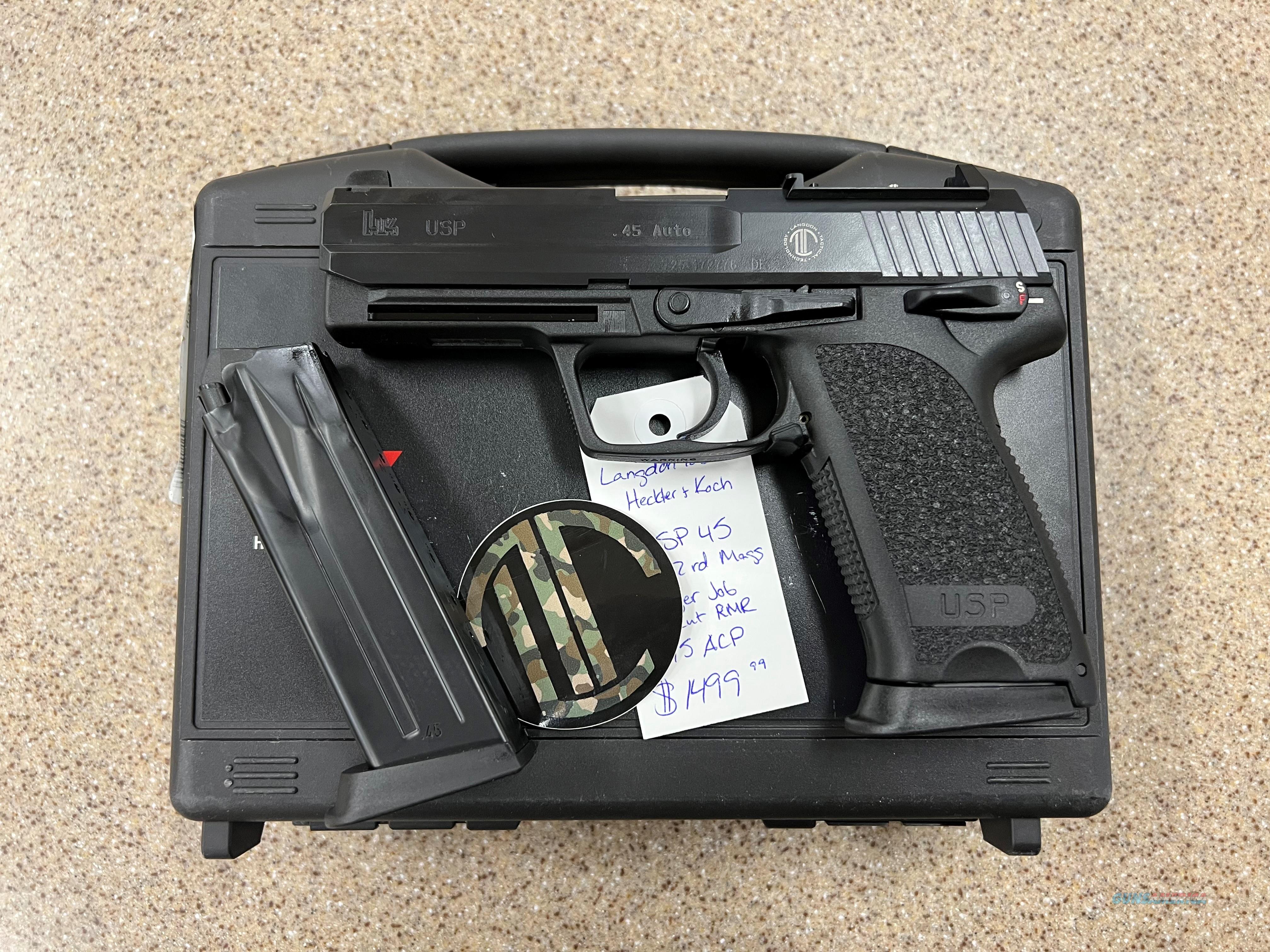 Langdon Tactical LTT HK USP 45 V1 D... for sale at Gunsamerica.com ...