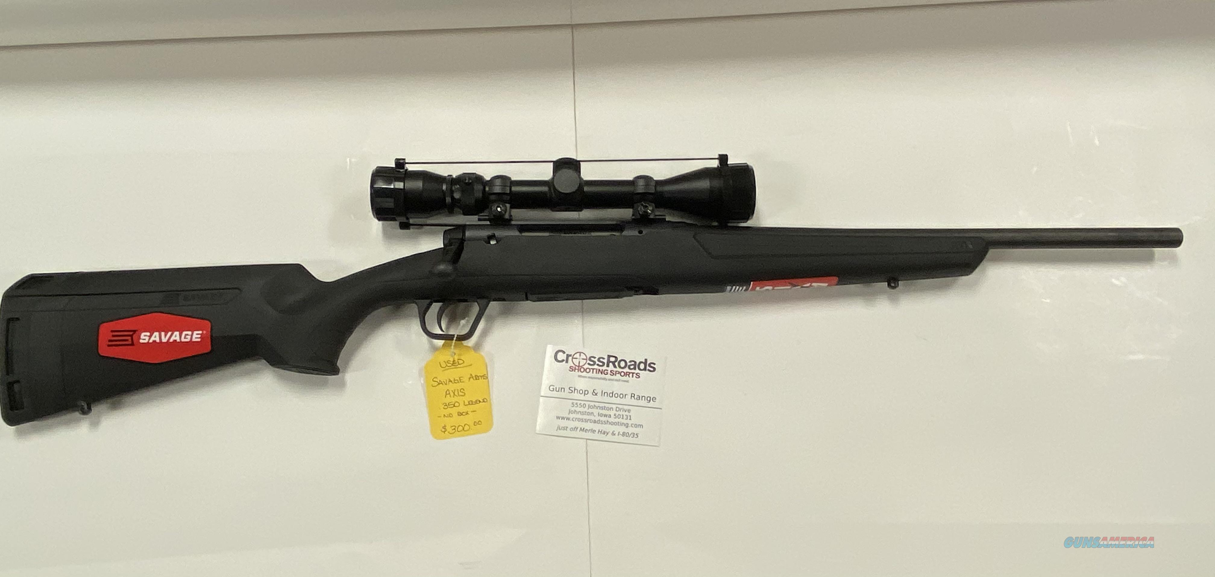 USED, Like New, Savage Axis .350 Le... for sale at Gunsamerica.com ...