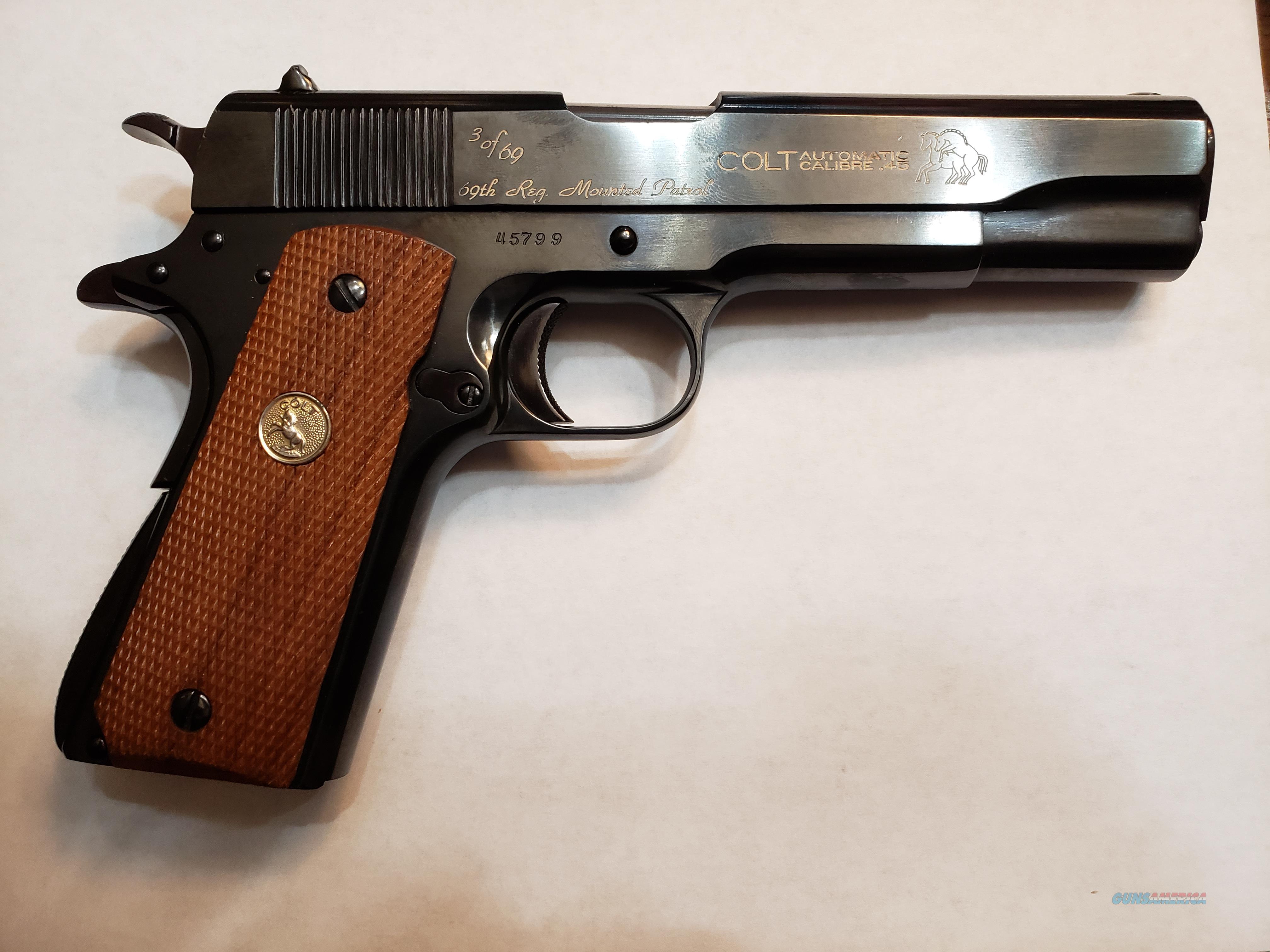 colt 1911 serial numbers location