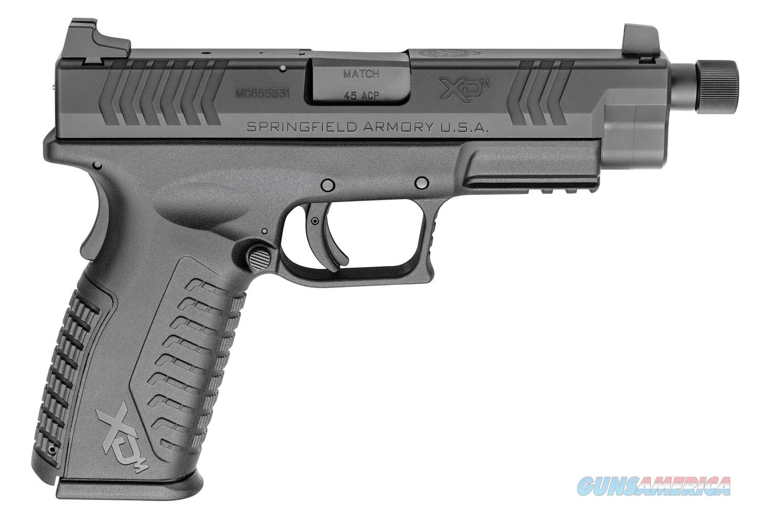 Springfield Armory Xdm 45 Acp 45 Black Thr For Sale 8957