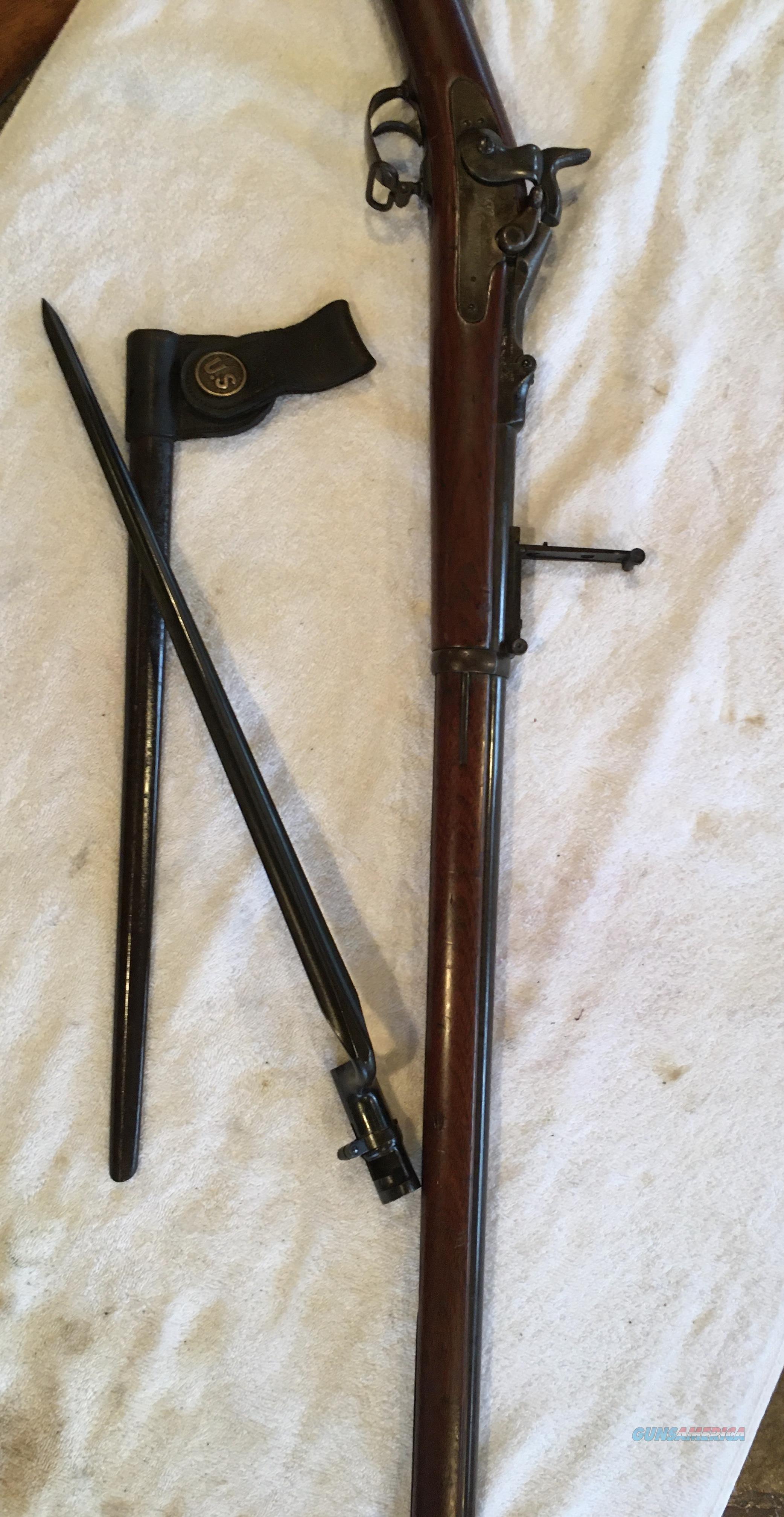 SPRINGFIELD 1873 TRAPDOOR W/BAYONET... for sale at Gunsamerica.com ...