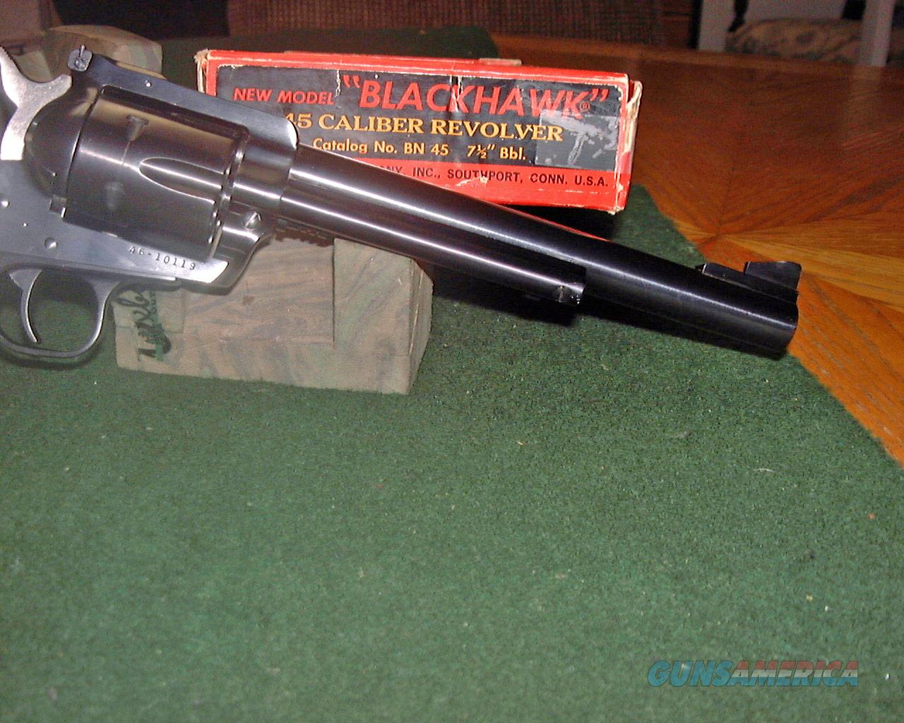 Ruger Blackhawk 45 Convertable for sale at Gunsamerica.com: 922672638