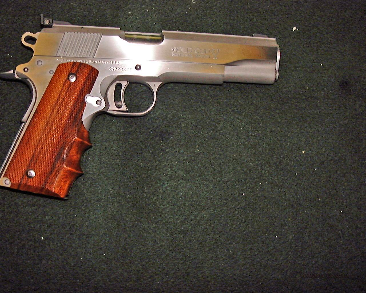 Colt Gold Cup National Match Enhanc For Sale At Gunsamerica.com 