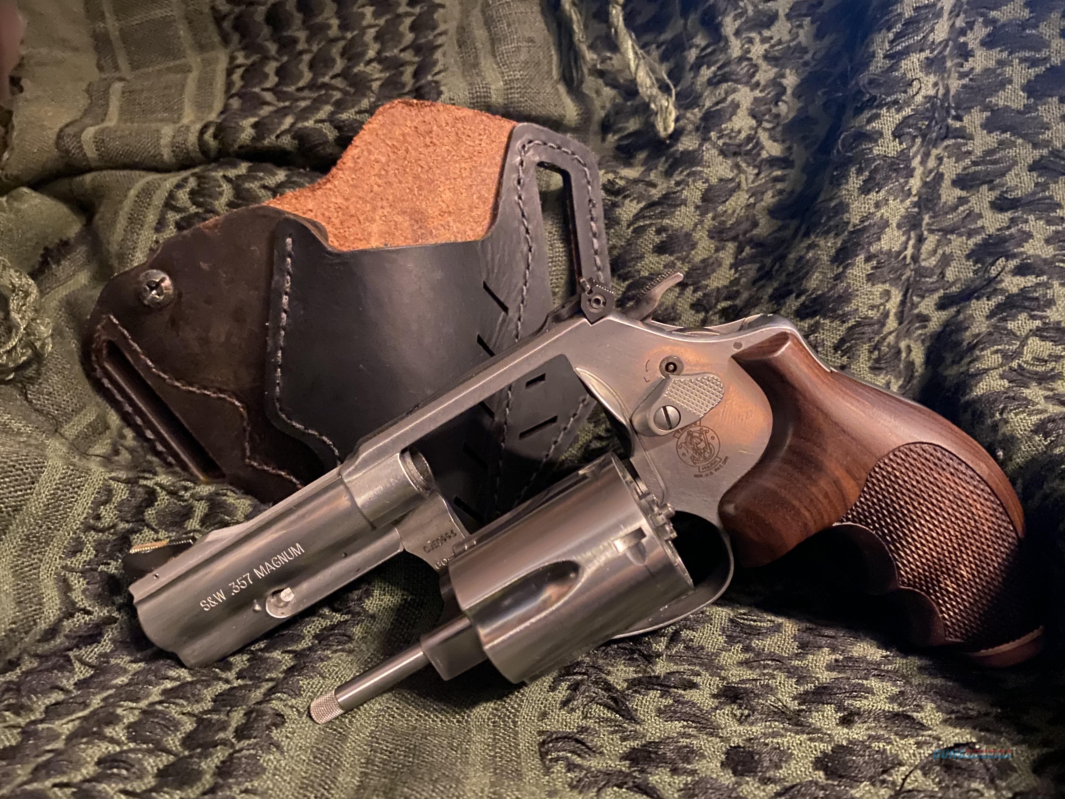 Smith Wesson 357 Magnum Leather Holster For Sale