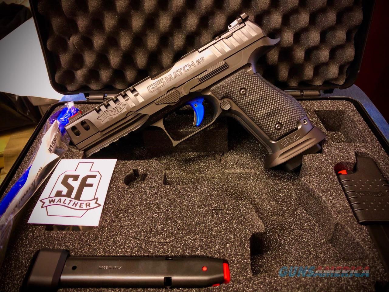 Walther Q5 Match SF with magwell for sale at Gunsamerica.com: 999727356