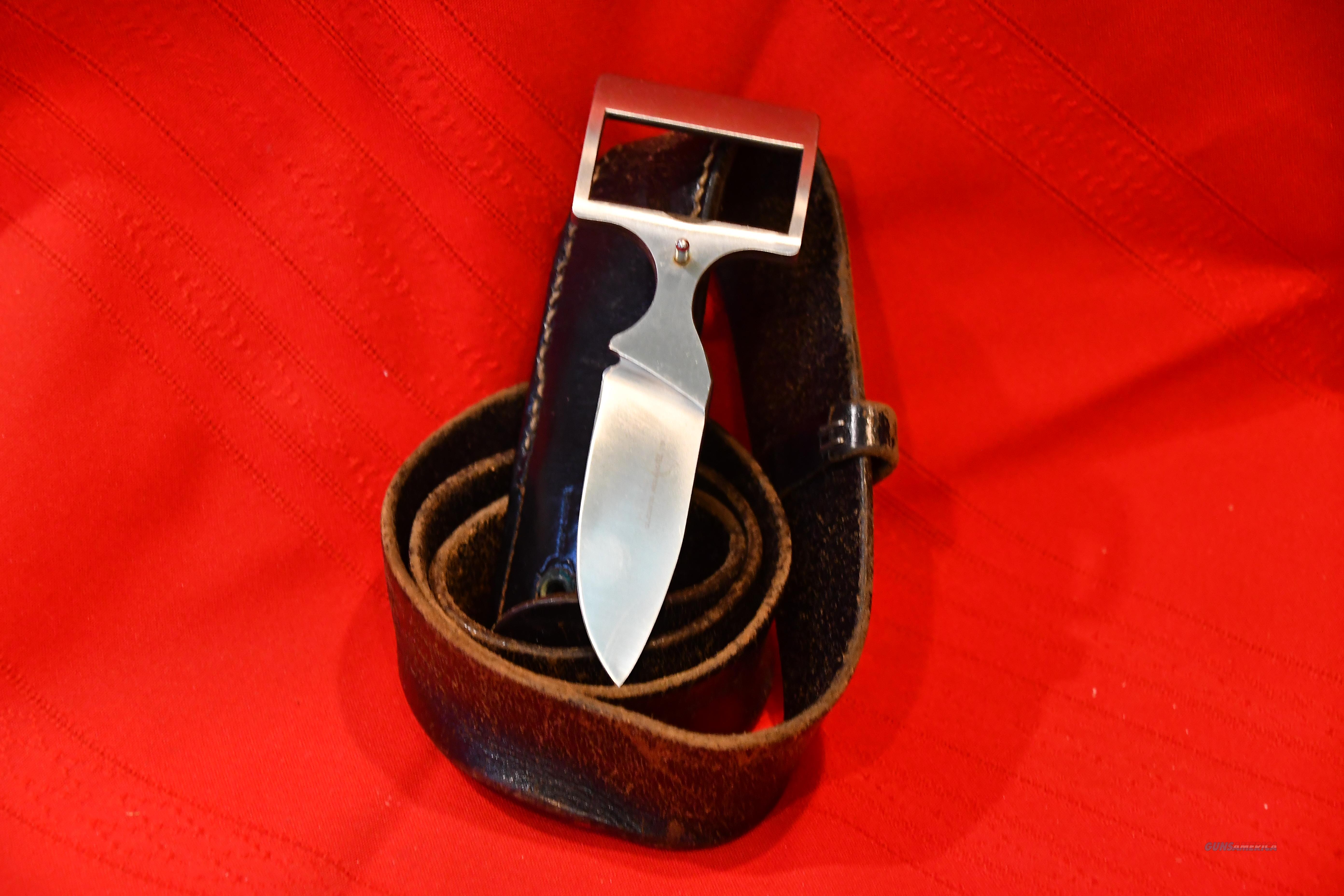 BOWEN BELT BUCKLE KNIFE VINTAGE D... For Sale At Gunsamerica.com: 952396493