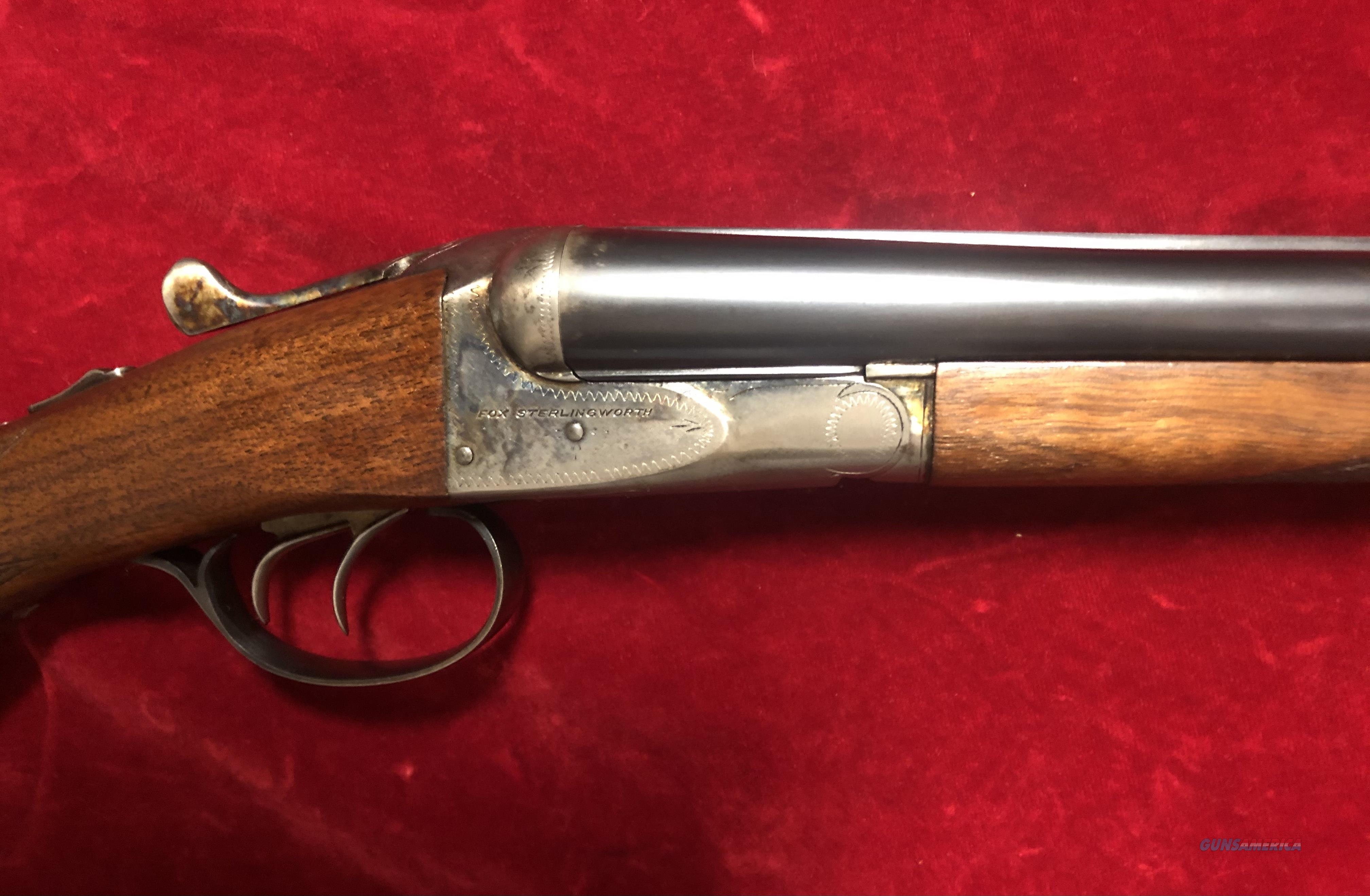 Savage 1934 Fox Sterlingworth 20 G ... for sale at Gunsamerica.com ...