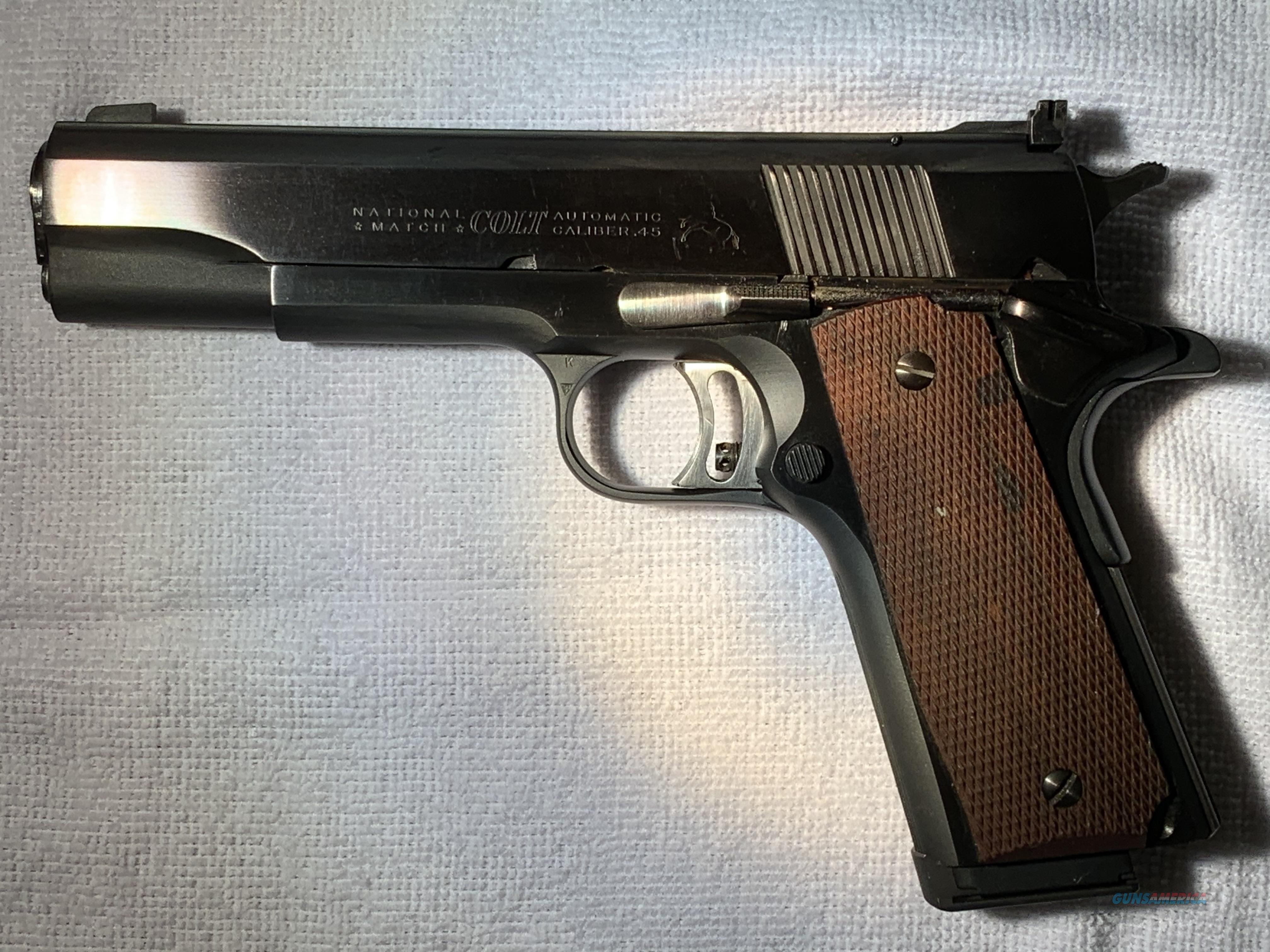 1958 Colt 1911 .45 ACP Gold Cup Nat... for sale at Gunsamerica.com ...