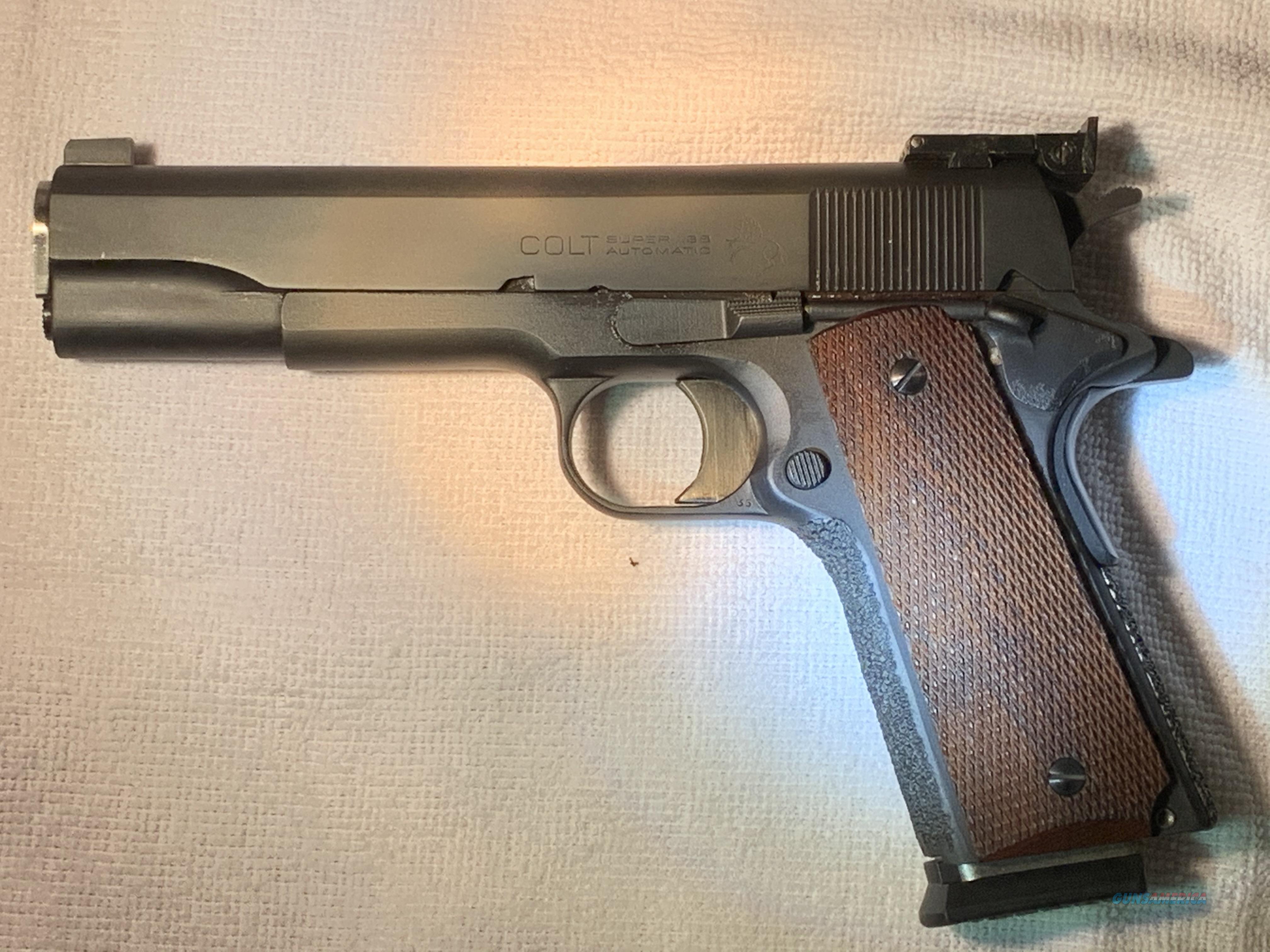 1948 Colt 1911 Super 38 Auto Match ... for sale at Gunsamerica.com ...