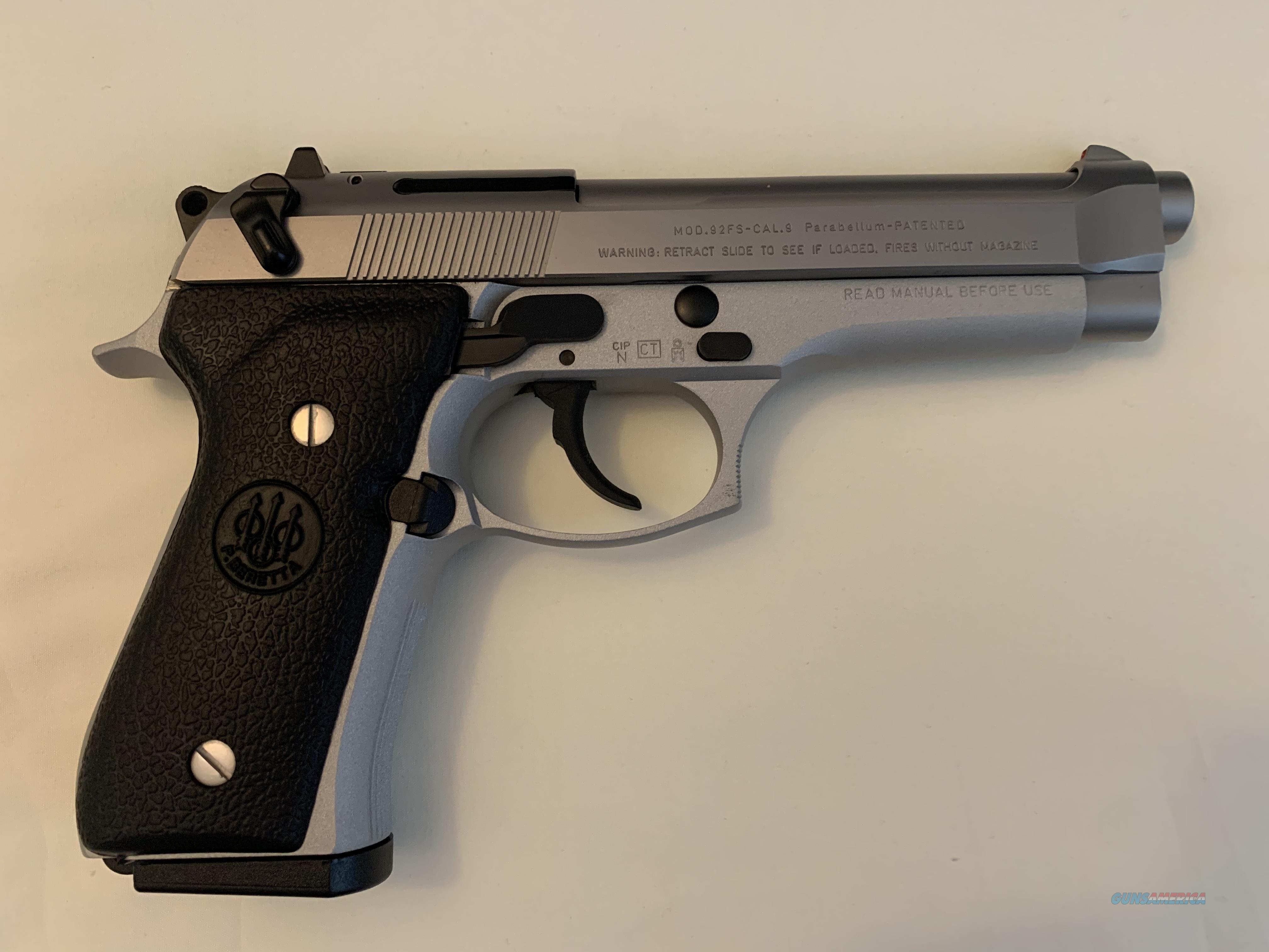 Beretta 92fs INOX 9mm Ca Compliant ... for sale at Gunsamerica.com ...