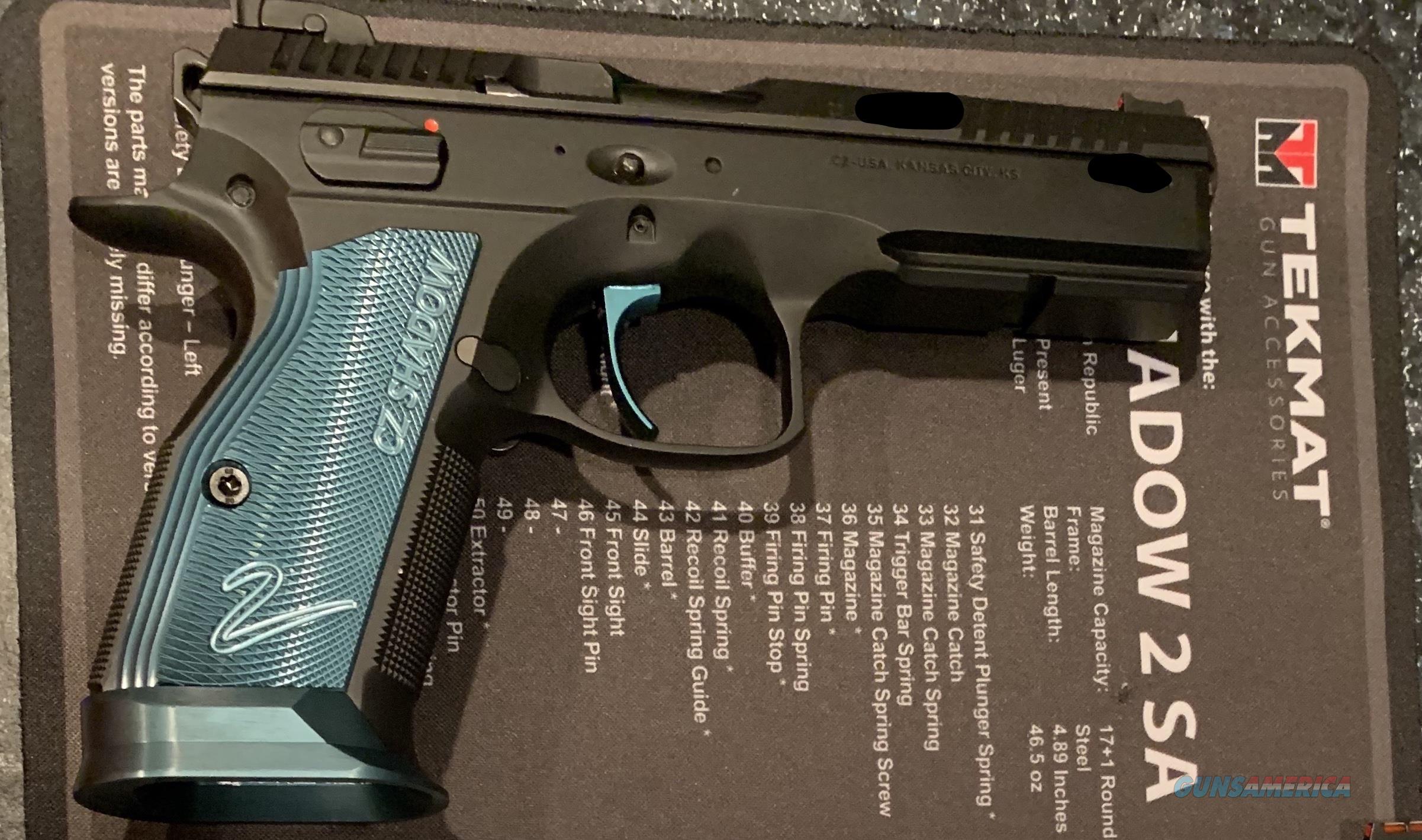 CZ Shadow 2 Blue Aluminum SA Kit - ... for sale at Gunsamerica.com ...