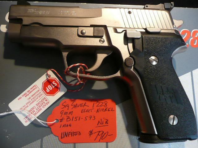 Rare Sig Sauer 228 Stainless Steel For Sale At 950662674