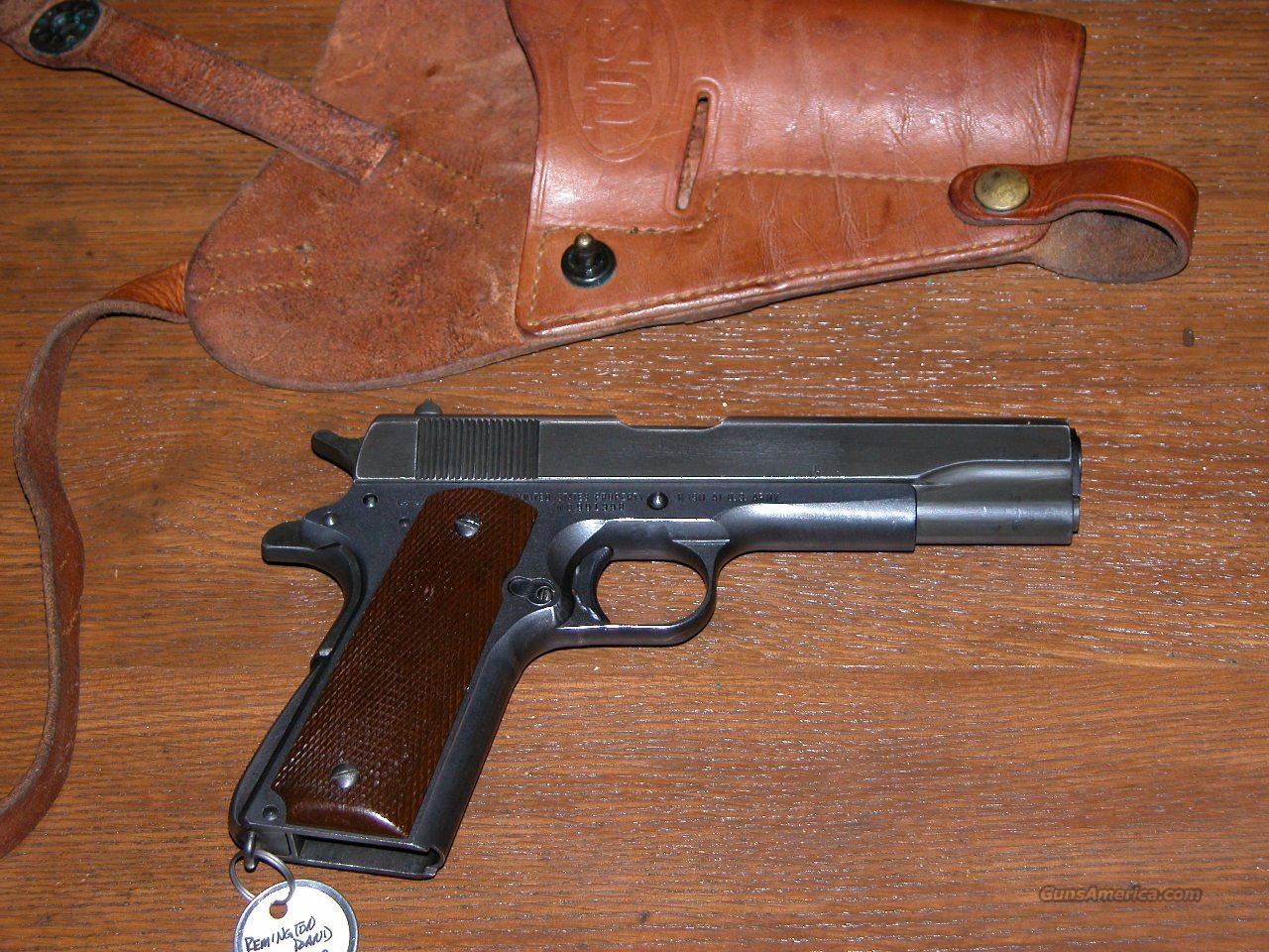 1943 remington rand 1911a1 aftermarket barrel