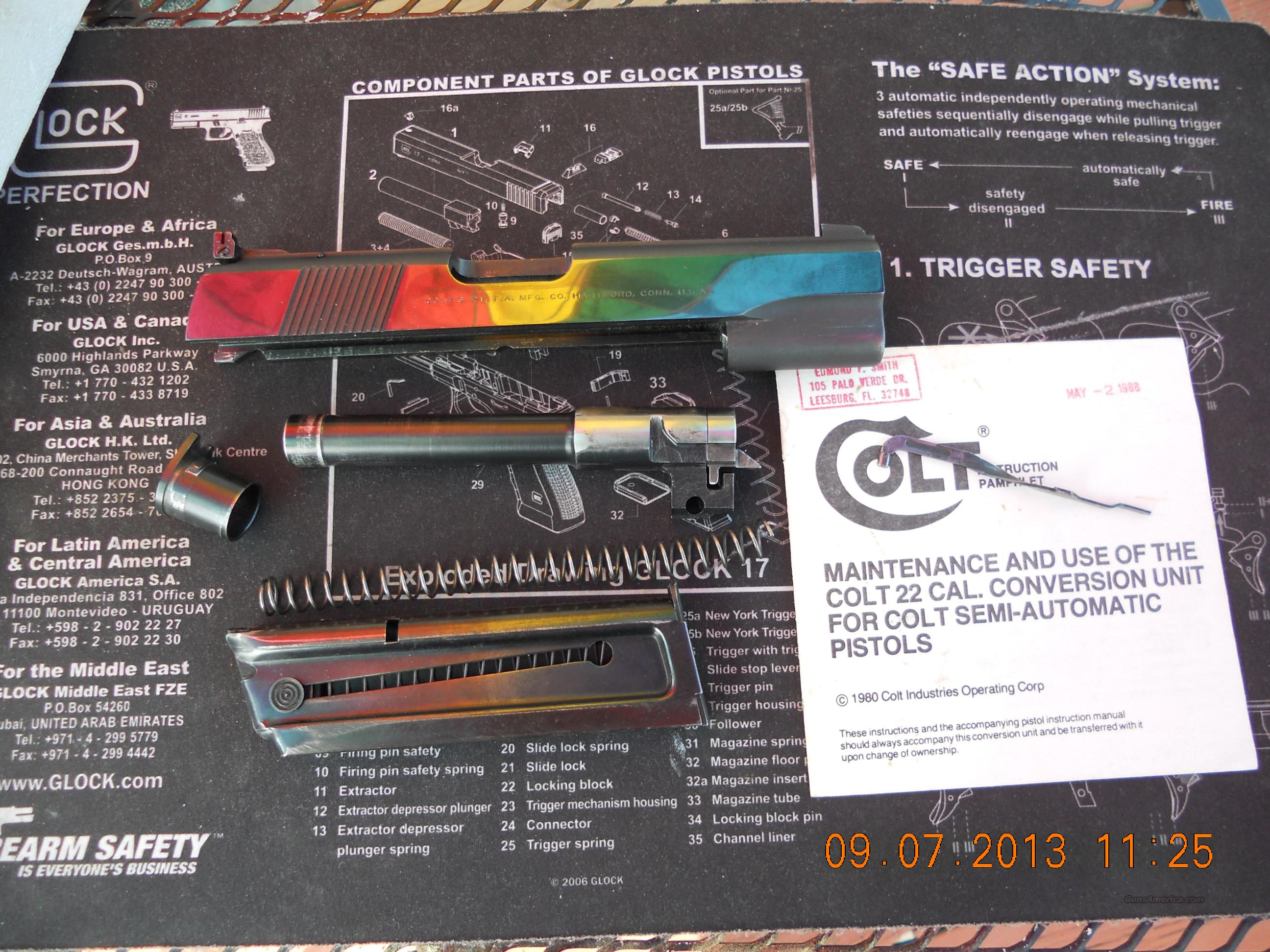 Colt 1911 22 Lr Conversion Kit For Sale At 981162547 0013