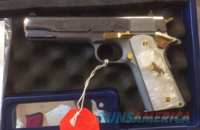 Colt 38 Super Gold Premier Edition For Sale