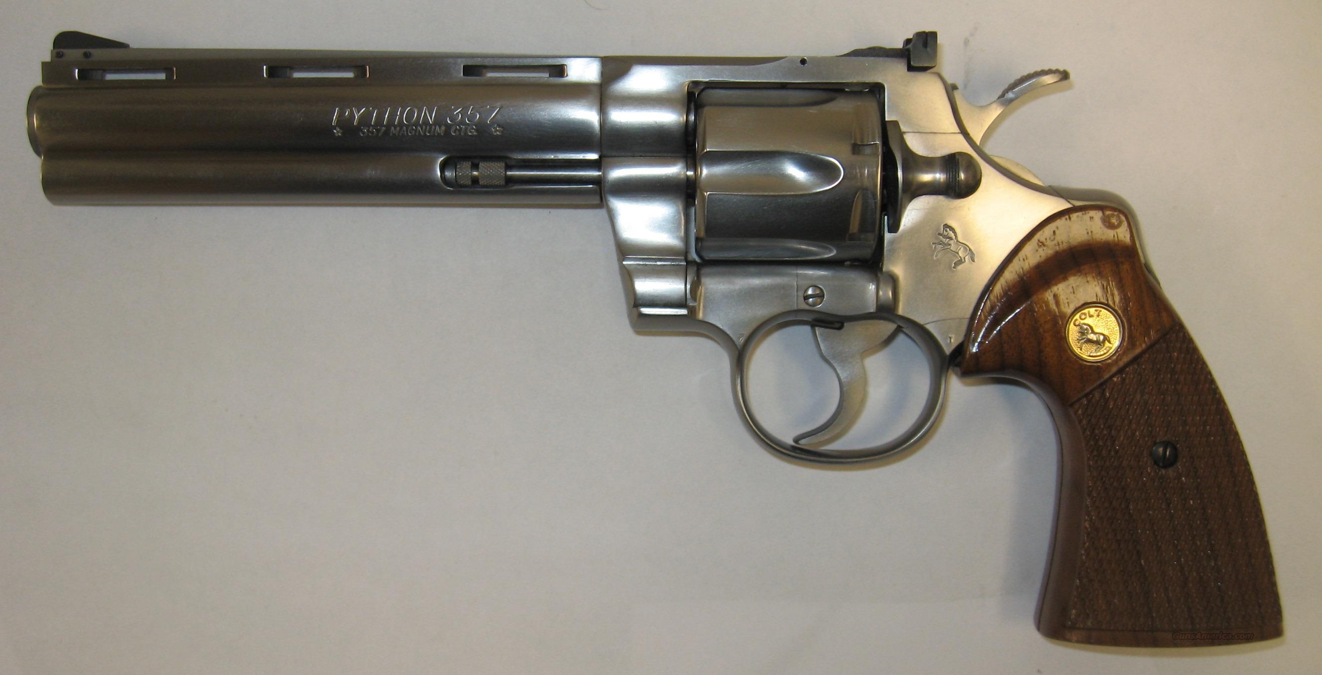 Colt Python Stainless Steel 6