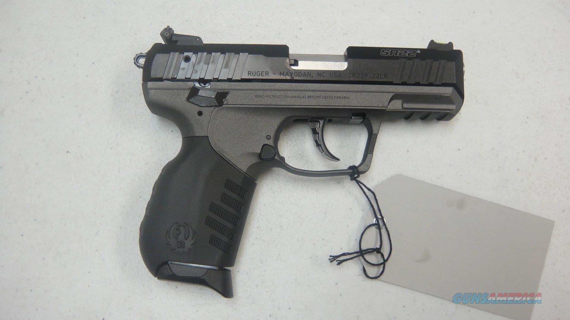 Ruger SR22 w/ fiber optic sights for sale at Gunsamerica.com: 925729934