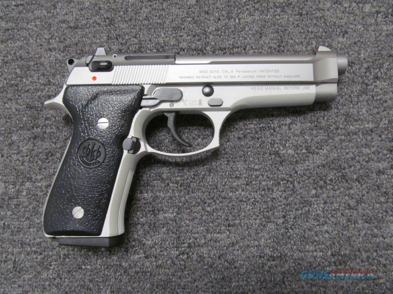 Beretta 92 FS Inox (JS92FS20M) for sale at Gunsamerica.com: 950276042