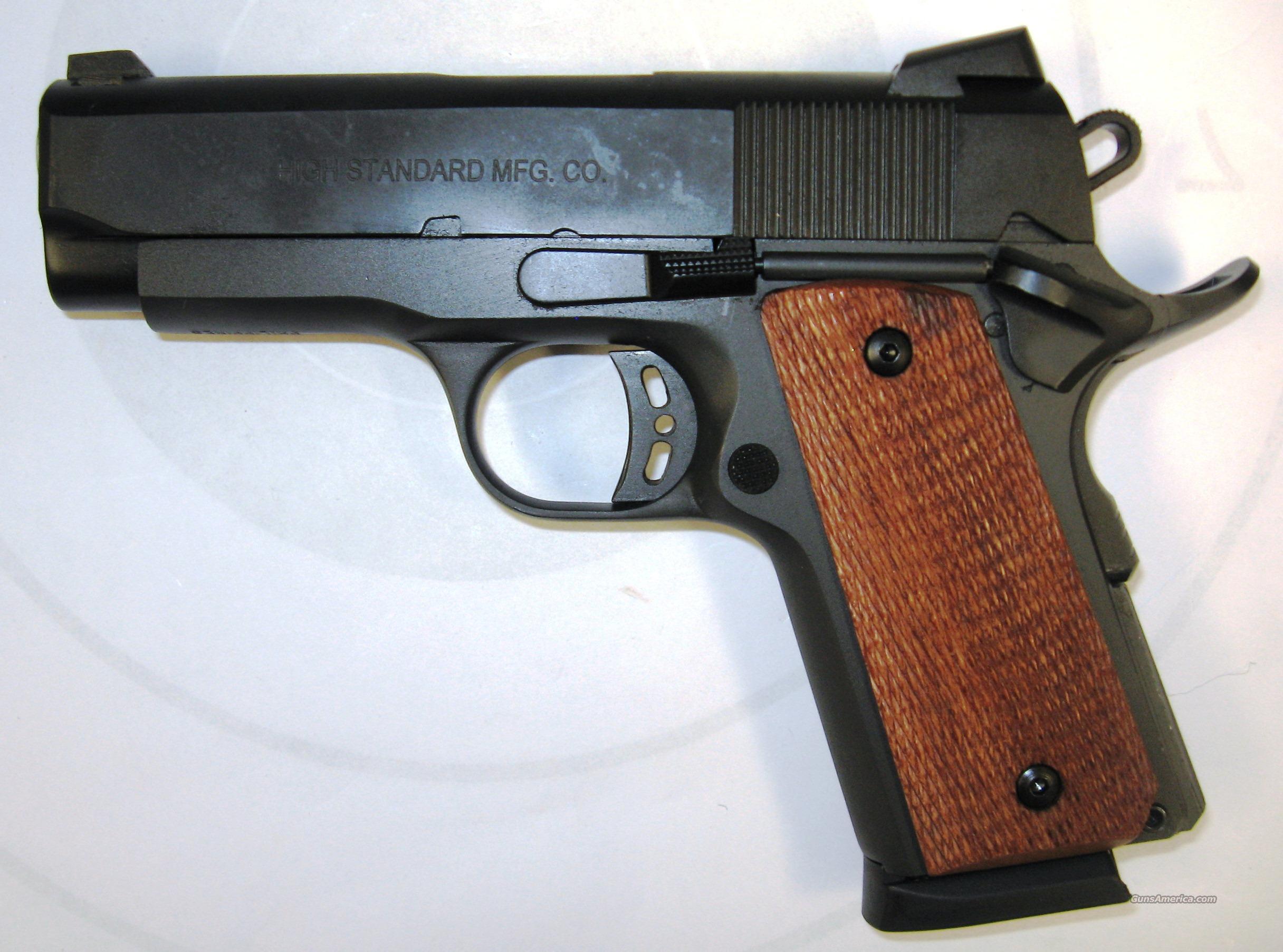 High Standard Crusader Compact 1911... for sale at Gunsamerica.com ...