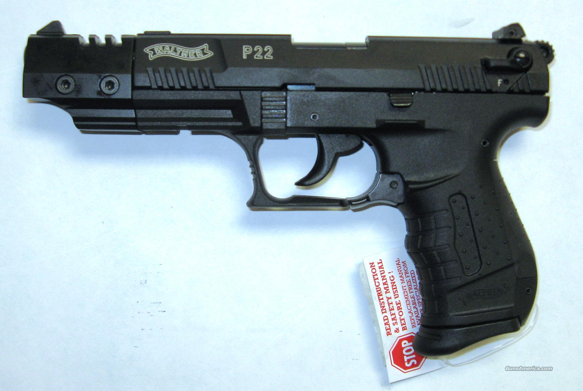 Walther P22 W Extended Barrel Blac For Sale At