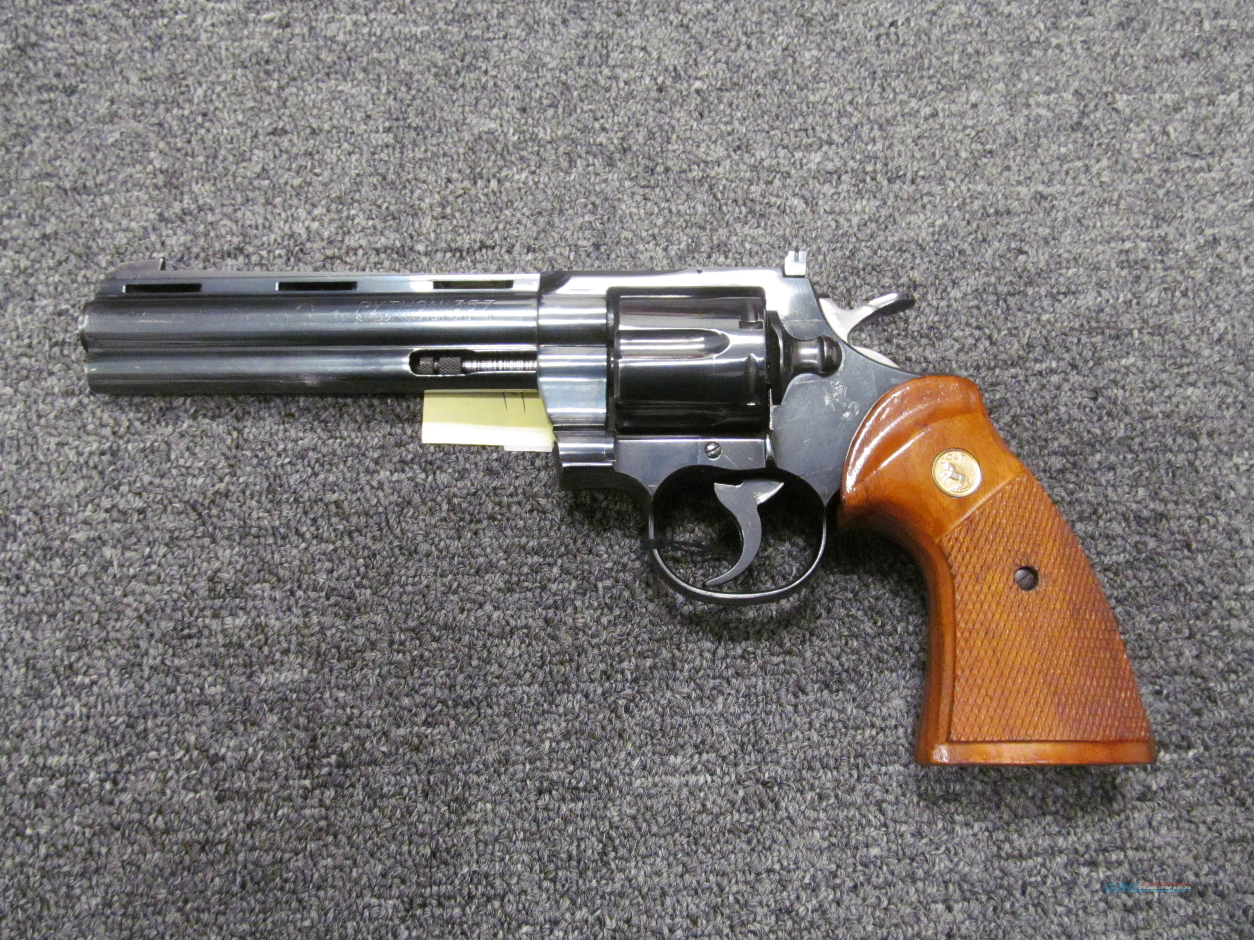 Colt Python 6 1966 Dom For Sale At 979324213 1699