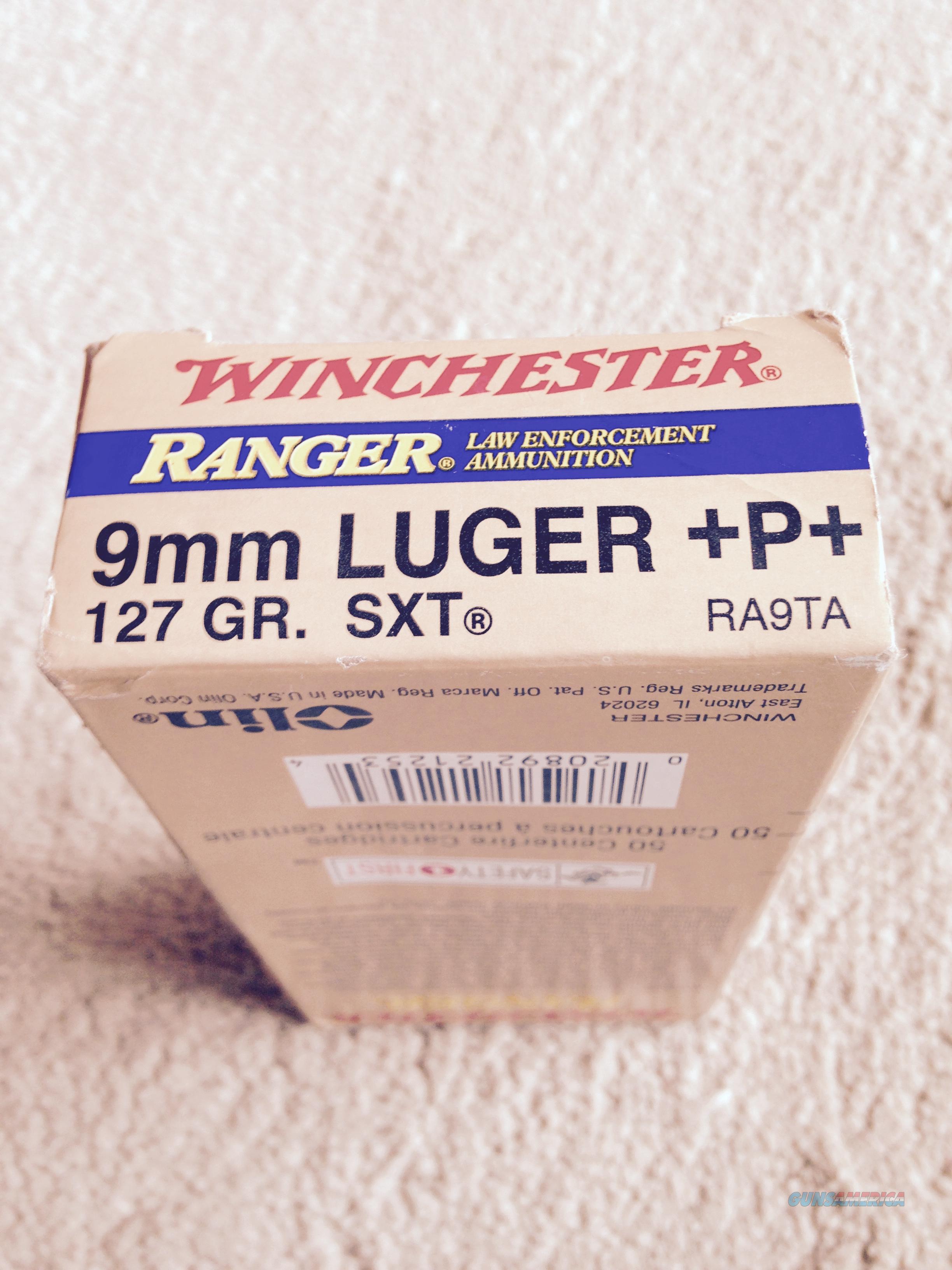 Winchester Ranger 9mm Luger +P+ 127... for sale at Gunsamerica.com ...