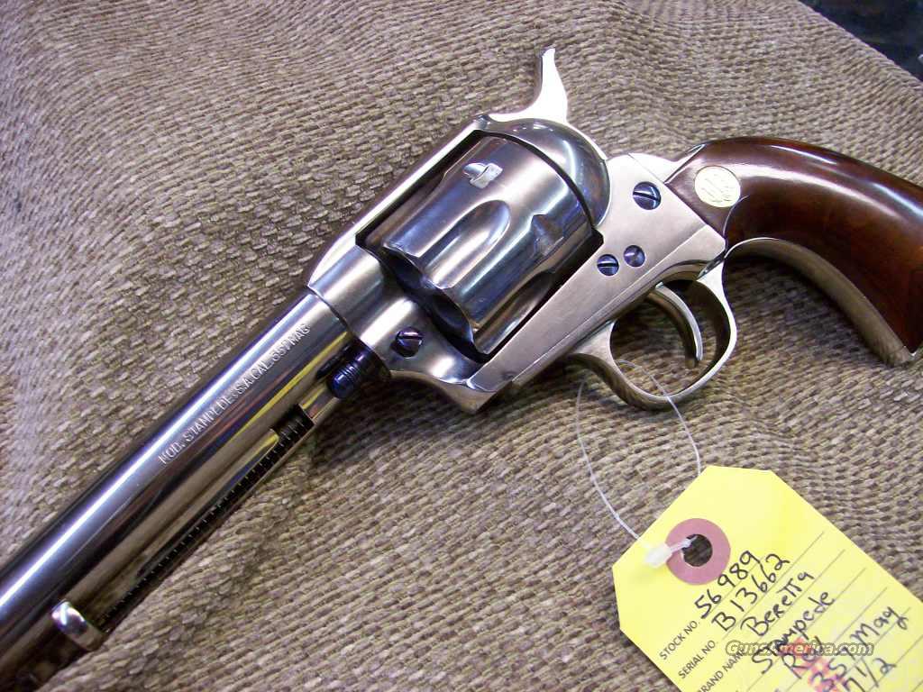 BERETTA STAMPEDE .357 Mag NICKEL 7 ... for sale at Gunsamerica.com ...