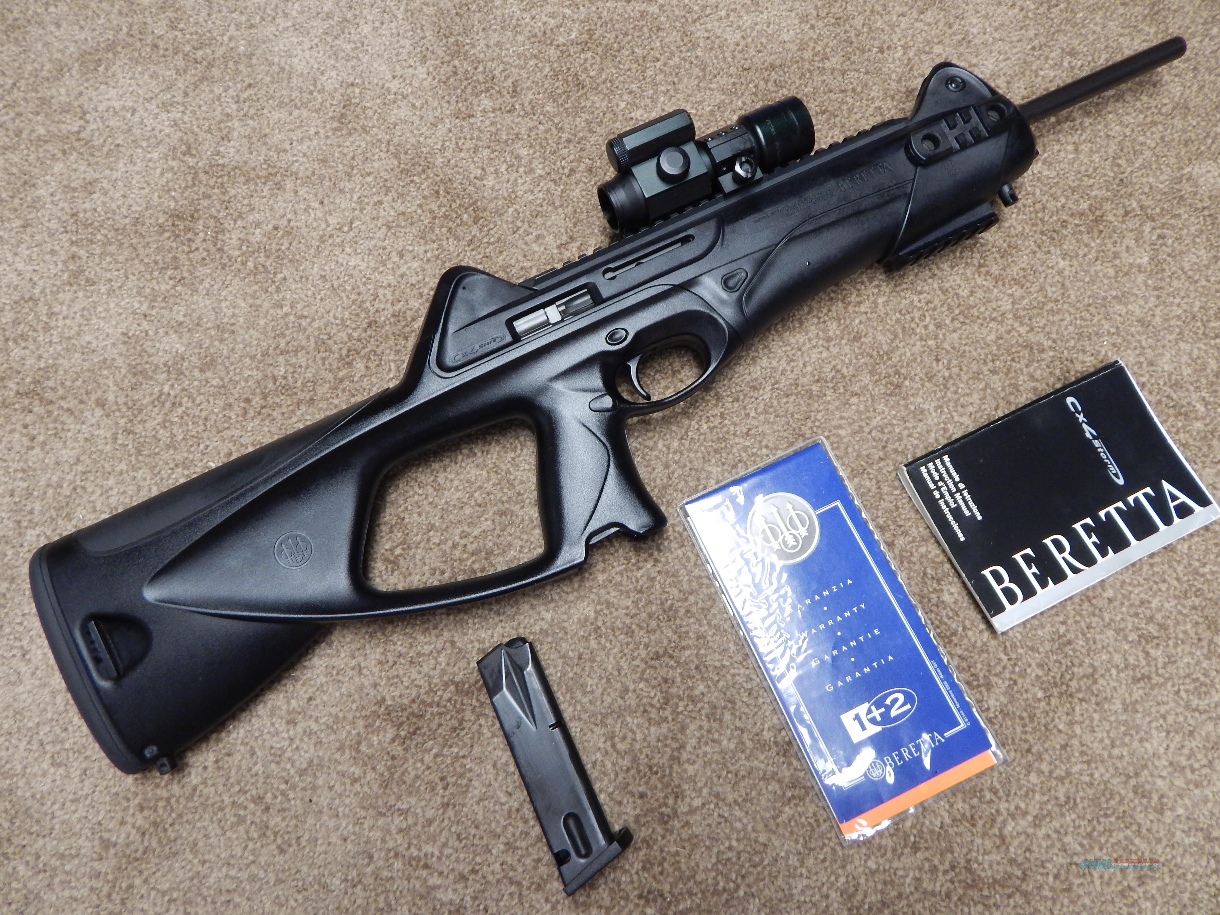 BERETTA CX4 STORM 9MM RIFLE/CARBINE for sale