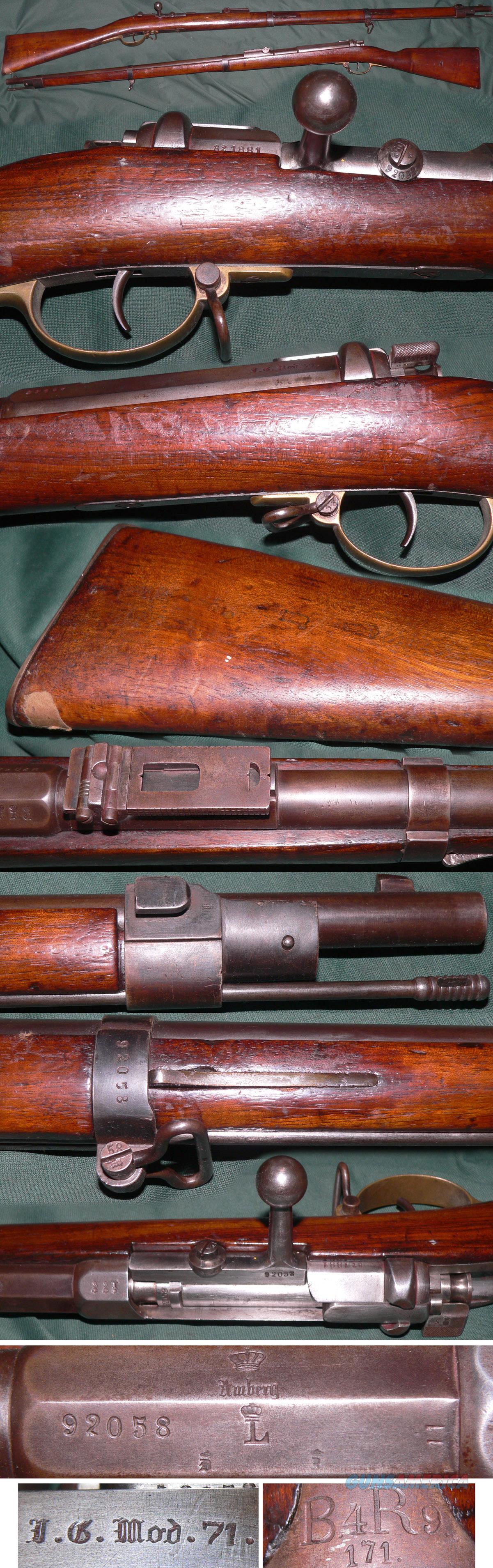 German M1871 Mauser single shot mil... for sale at Gunsamerica.com ...