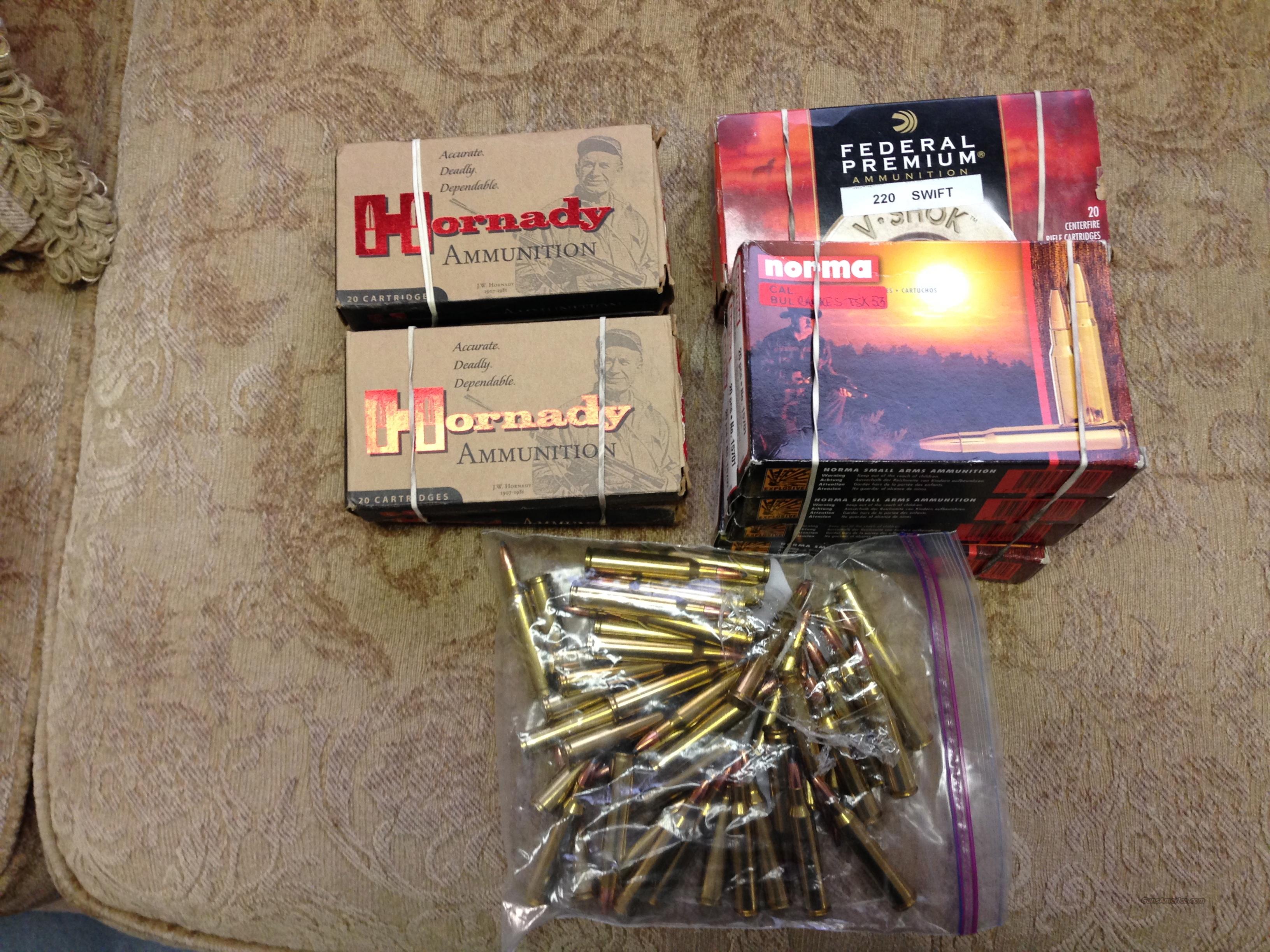 220 SWIFT AMMUNITION for sale at Gunsamerica.com: 914500044