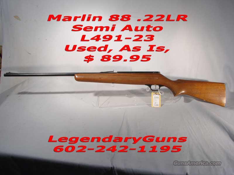 Marlin Model 88 Semi Auto .22LR for sale at Gunsamerica.com: 990809302