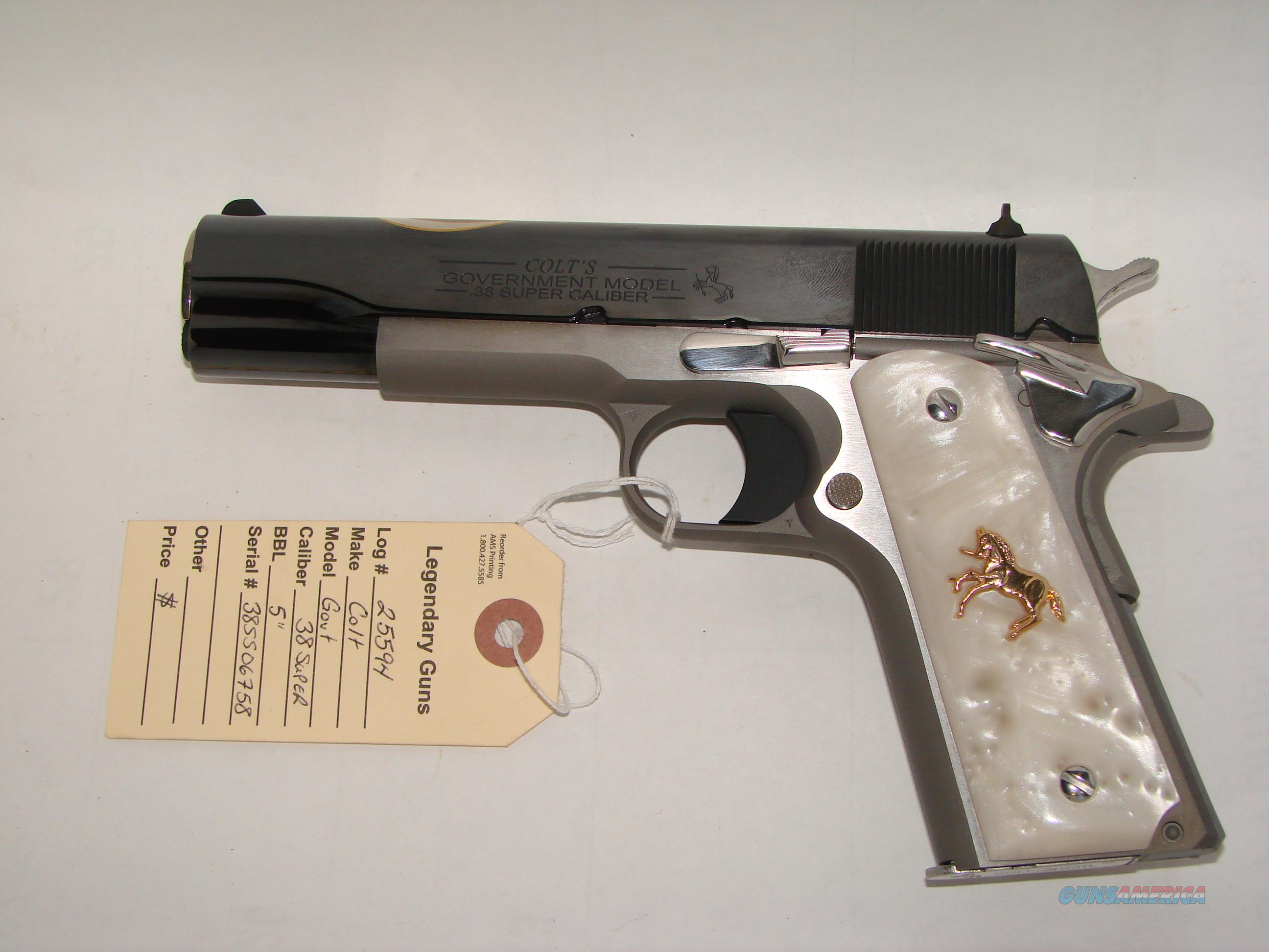 Colt 38 Super for sale at Gunsamerica.com: 990898978