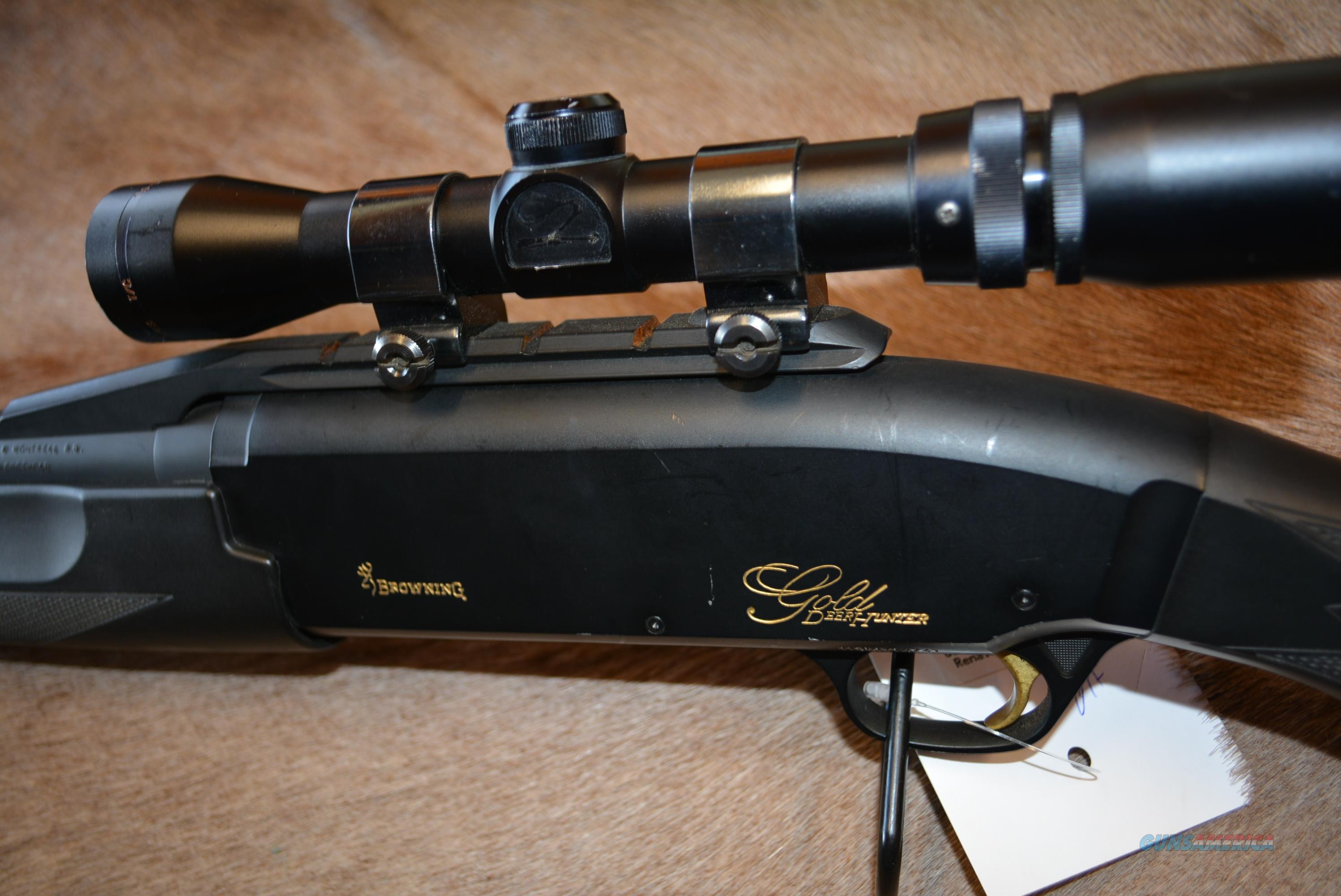 Browning Gold Deer Hunter W Scope For Sale At Gunsamerica.com: 939459212