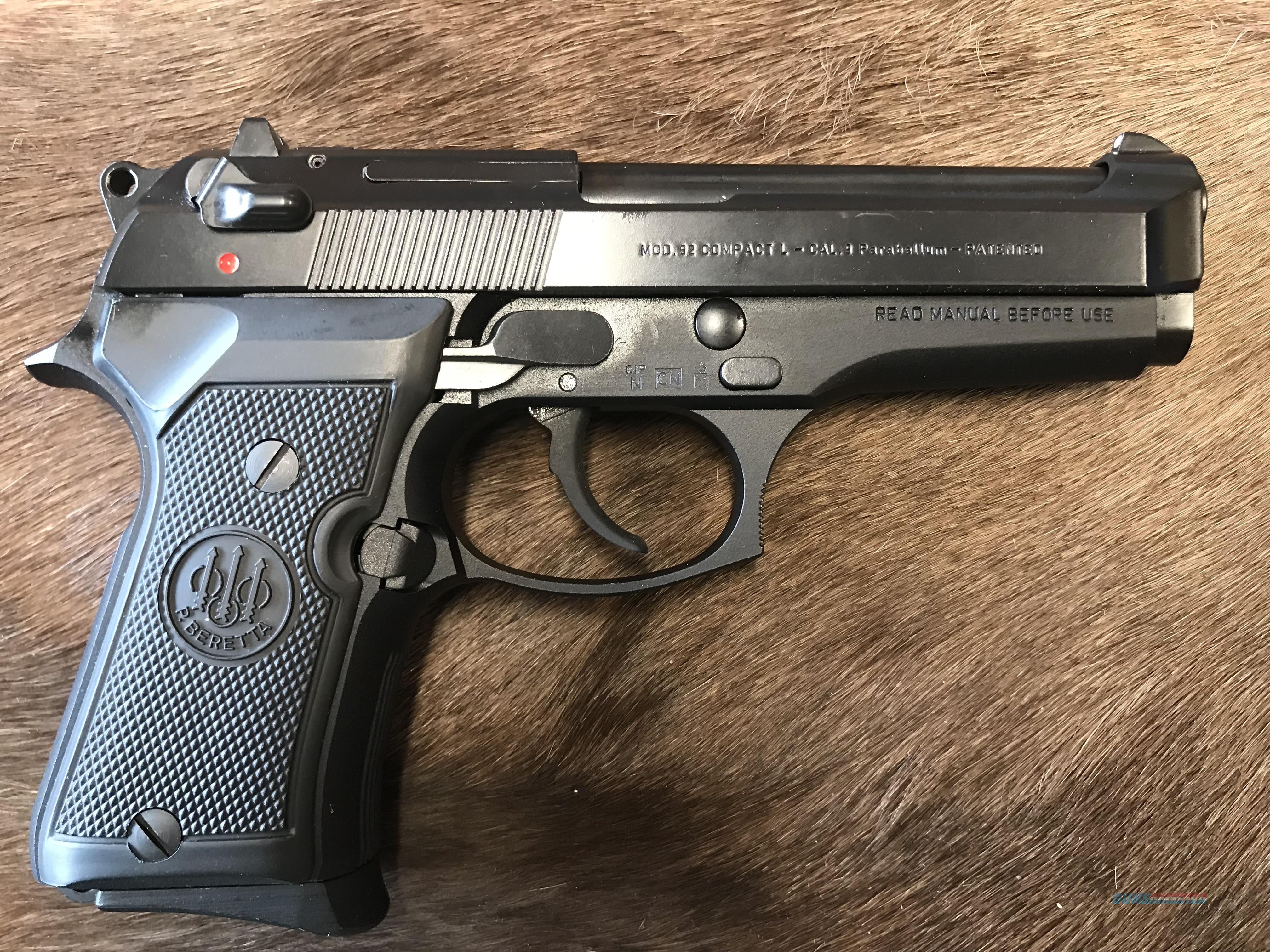 Beretta 92 Compact W/ Box & 3-13 rd... for sale at Gunsamerica.com ...