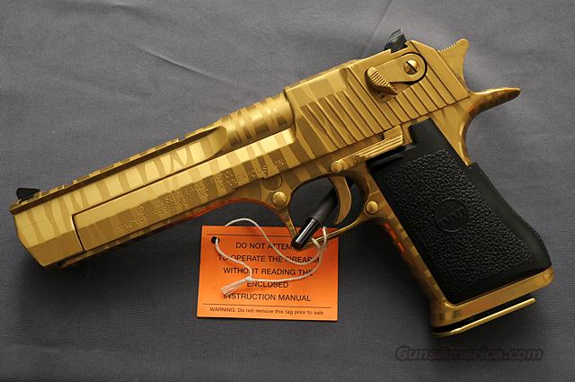 Desert Eagle Titanium Gold Tiger St... for sale at Gunsamerica.com ...