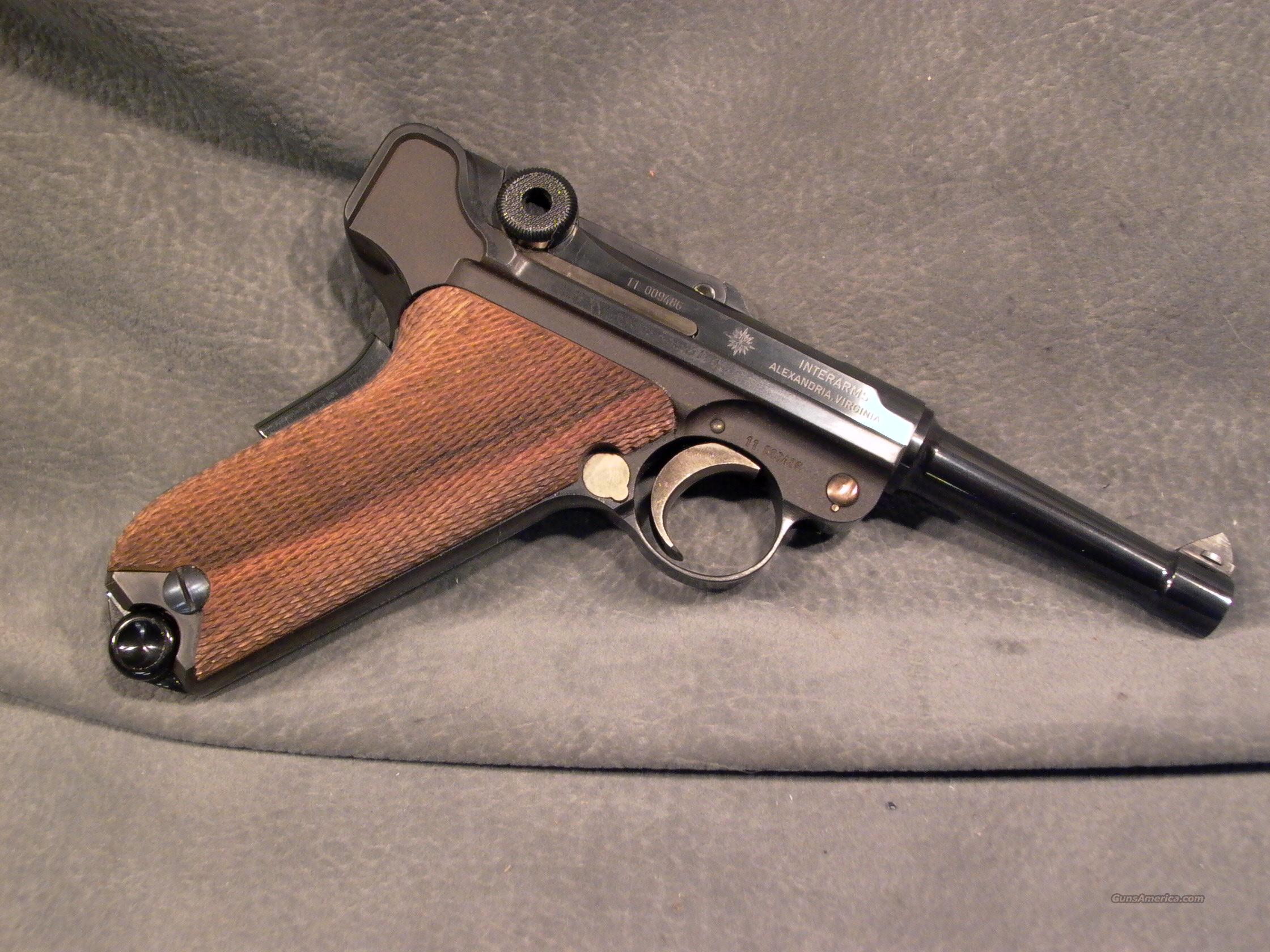 mauser luger pistols by interarms